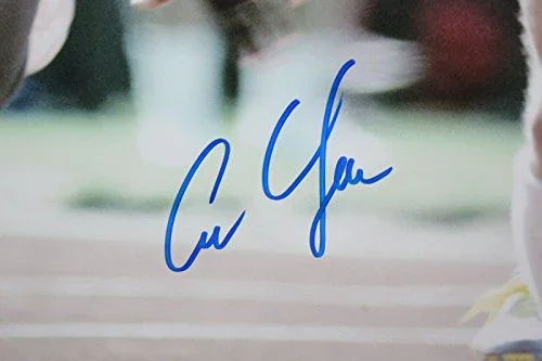Carl Lewis Autographed 16x20 Vertical Front View Photo- JSA W Authenticated - Image 2