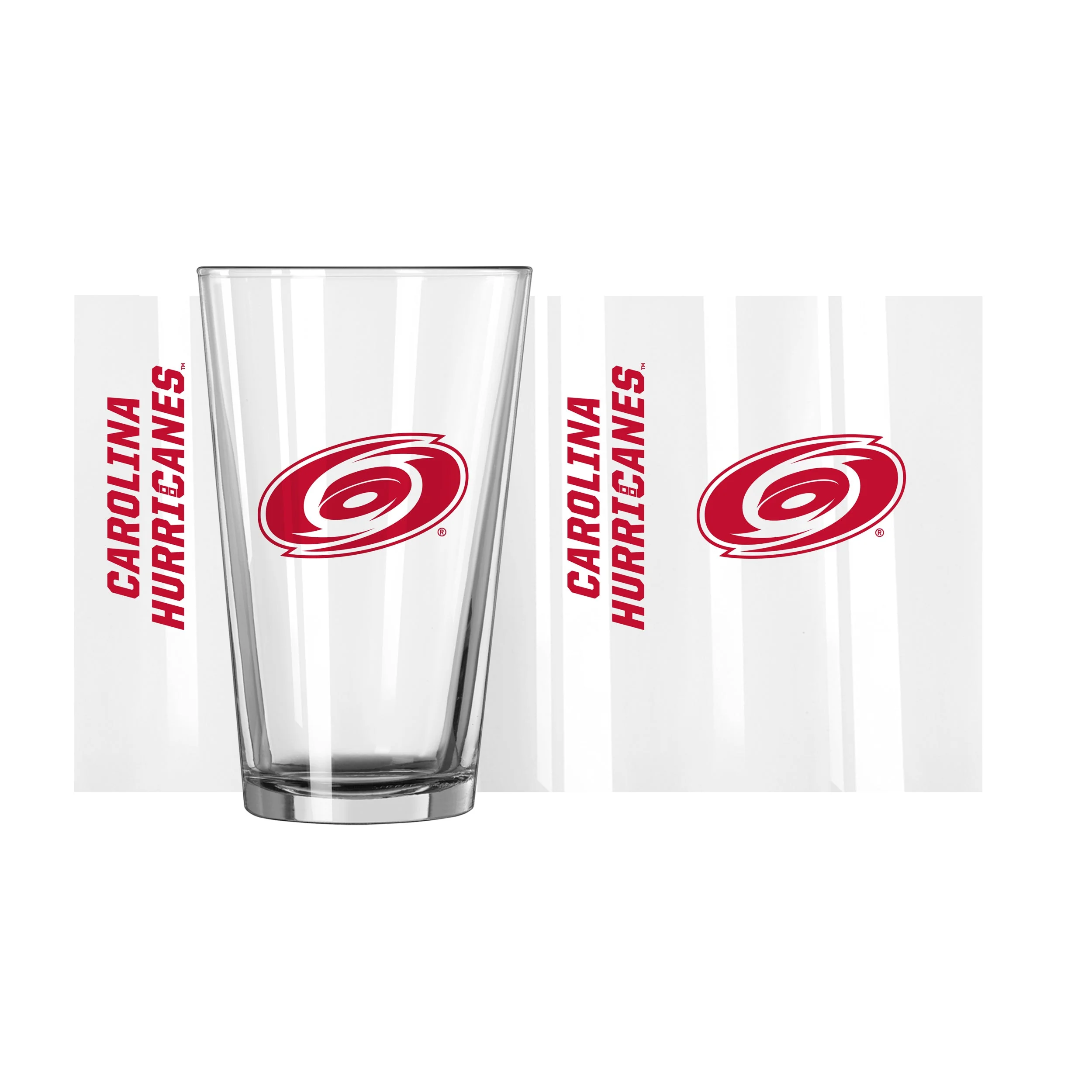 Carolina Hurricanes 16oz Gameday Pint Glass - Image 2