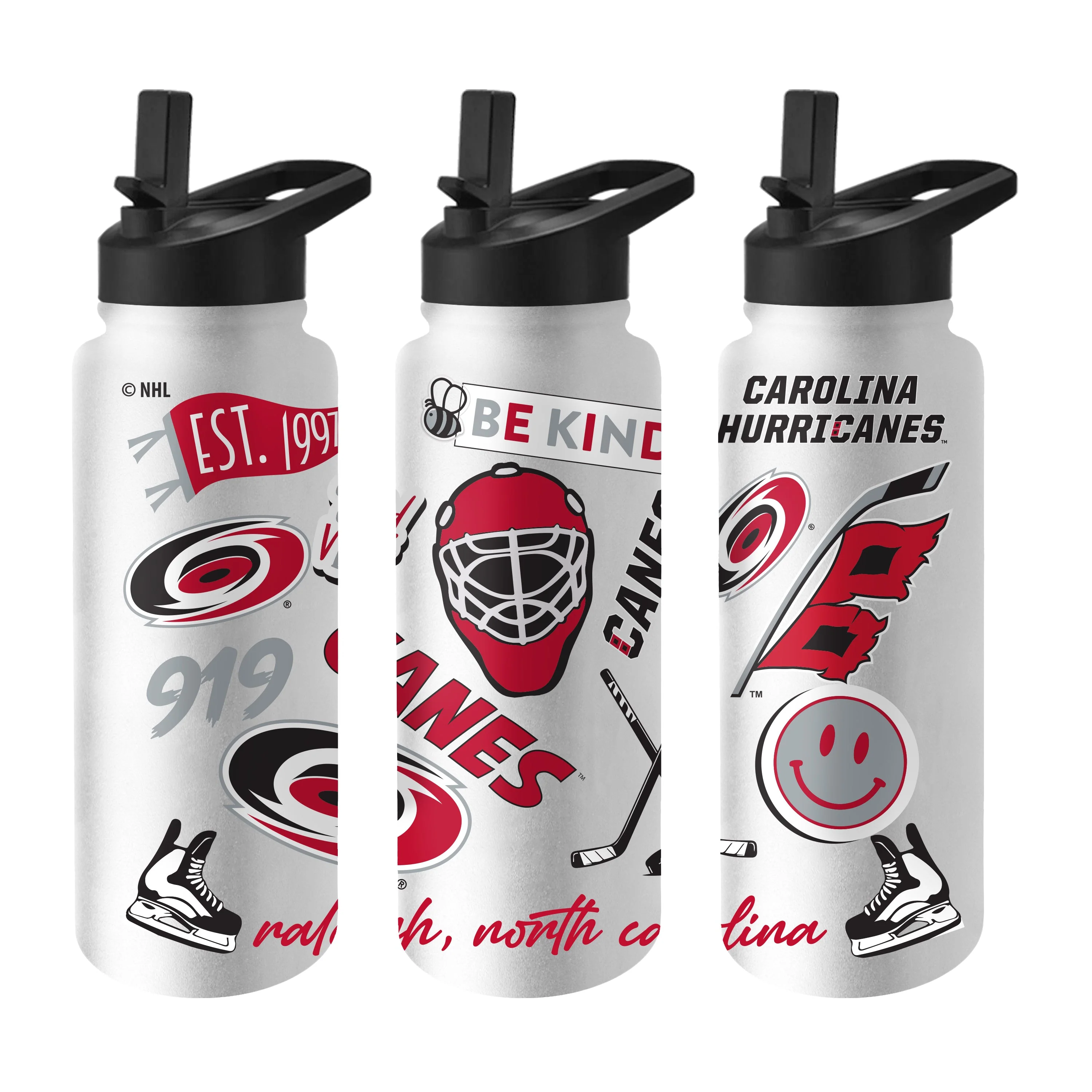 Carolina Hurricanes 34oz Native Quencher Bottle - Image 2