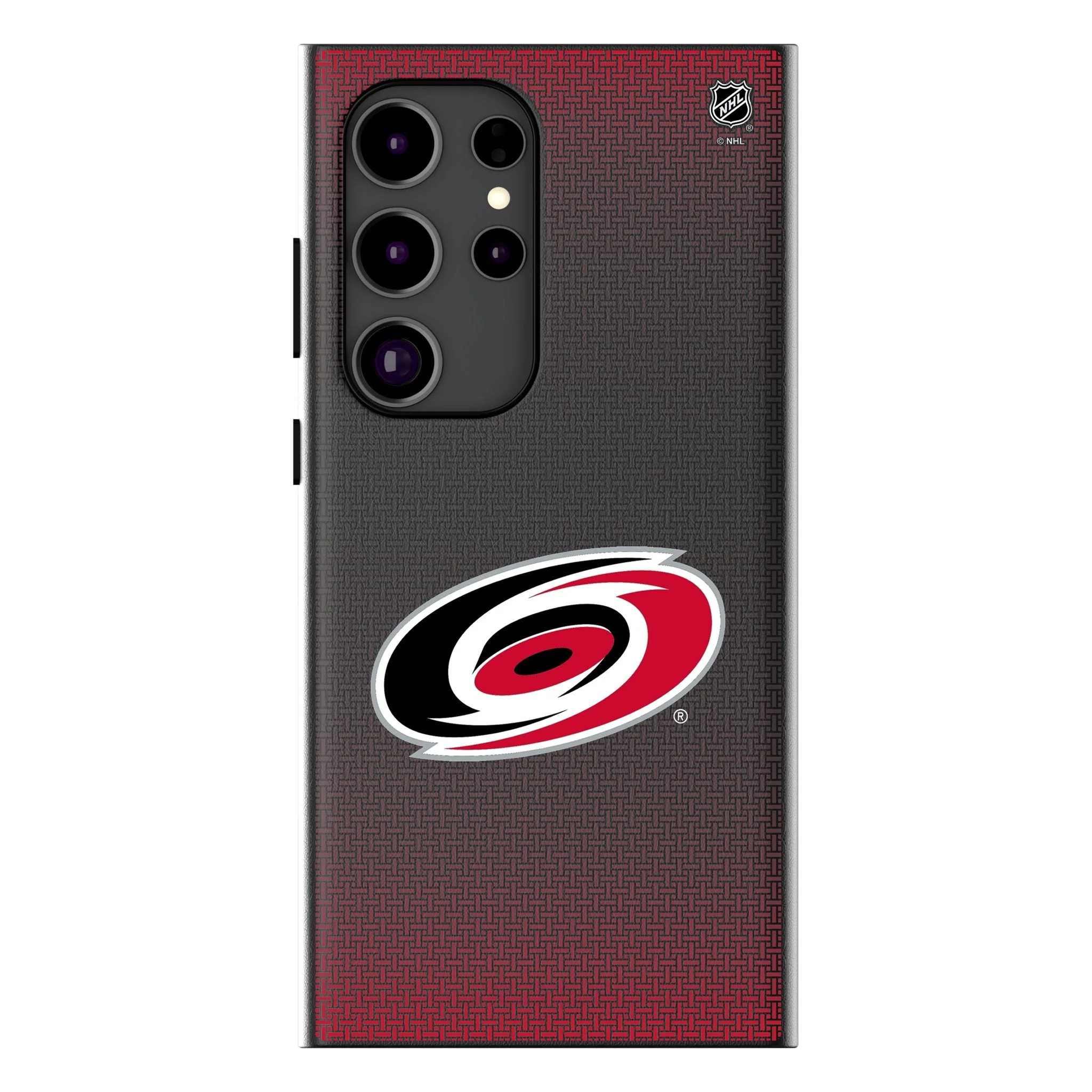 Carolina Hurricanes Linen MagSafe Compatible Phone Case for Samsung Galaxy