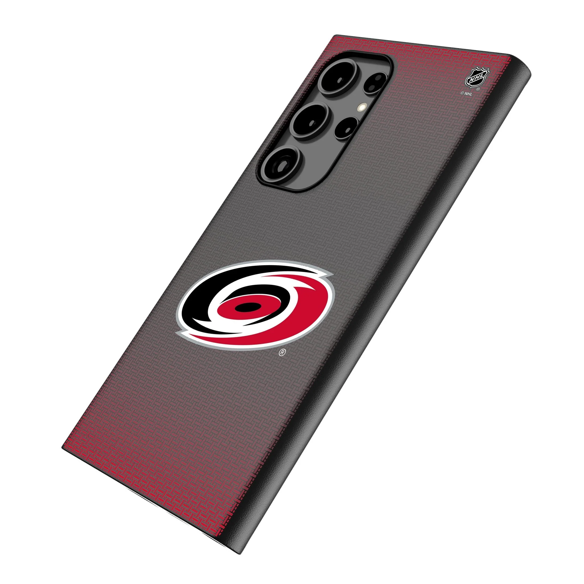 Carolina Hurricanes Linen MagSafe Compatible Phone Case for Samsung Galaxy - Image 2