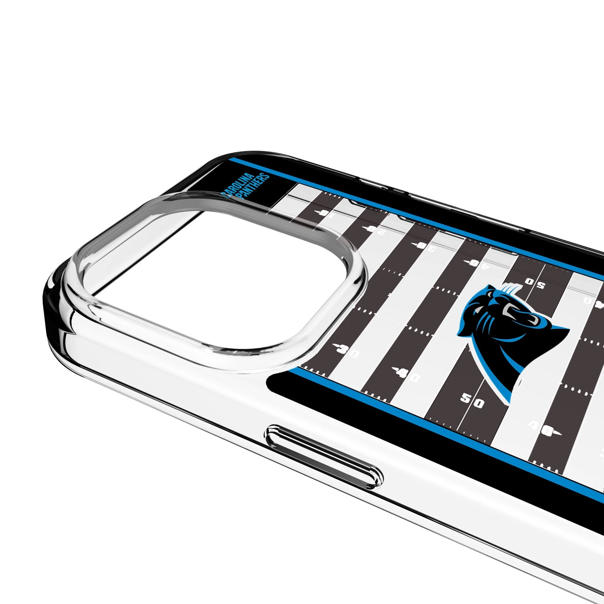 Carolina Panthers Field Clear Phone Case for Apple iPhone - Image 3