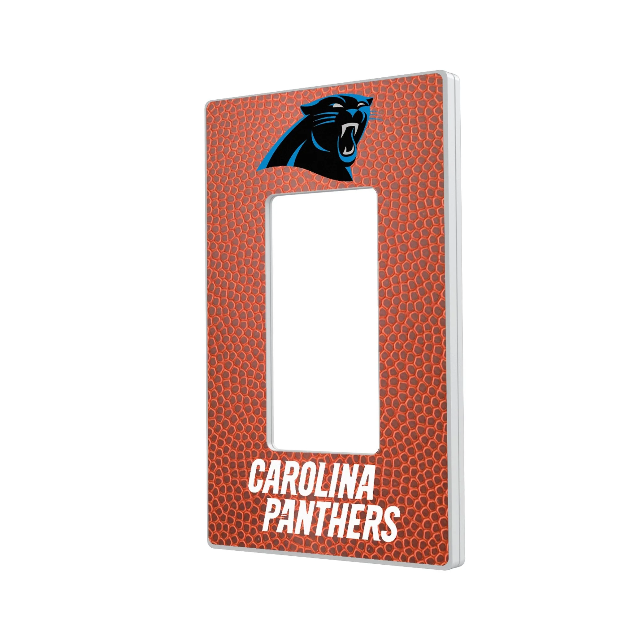 Carolina Panthers Football Hidden-Screw Light Switch Plate - Image 2