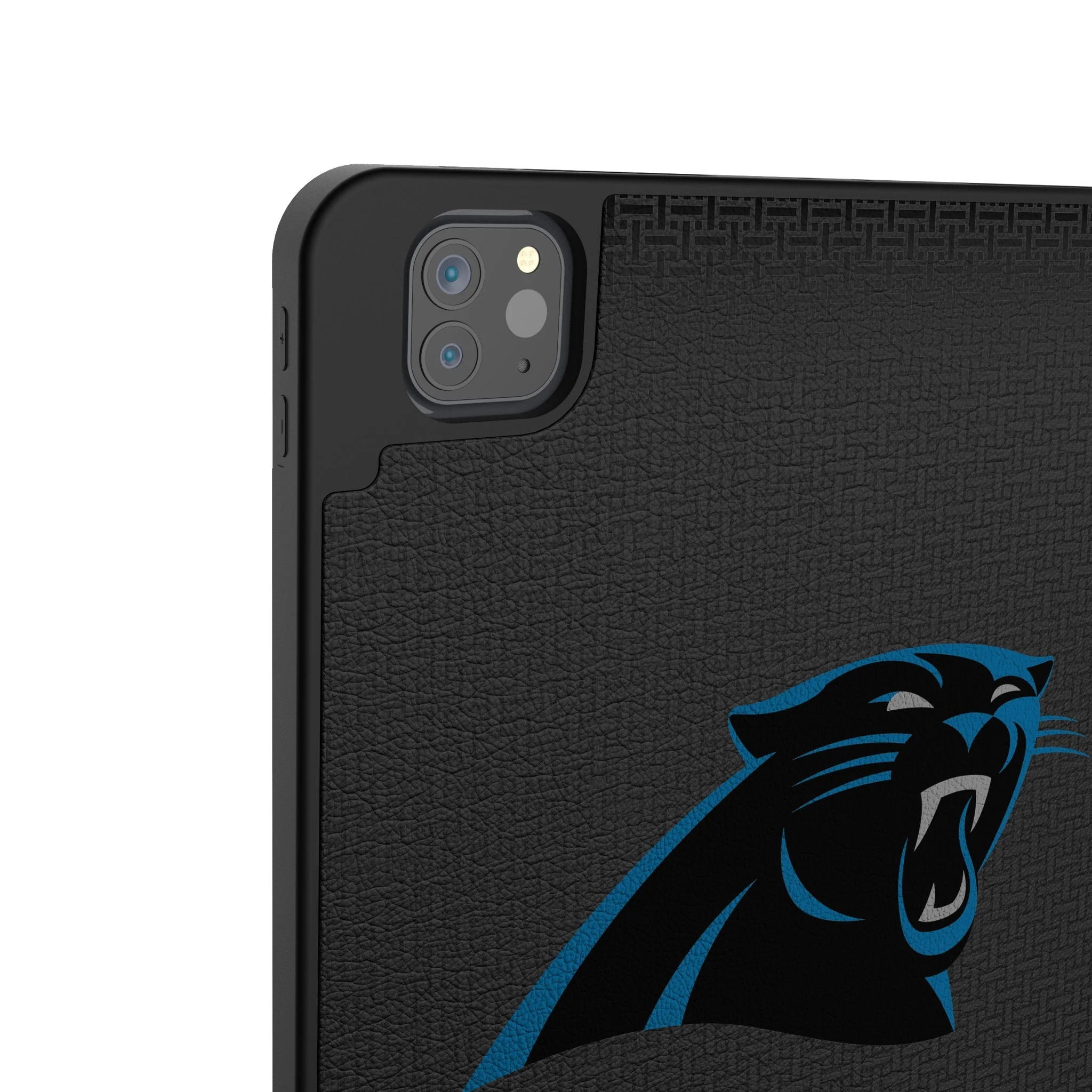 Carolina Panthers Linen Tablet Case for Apple iPad - Image 3