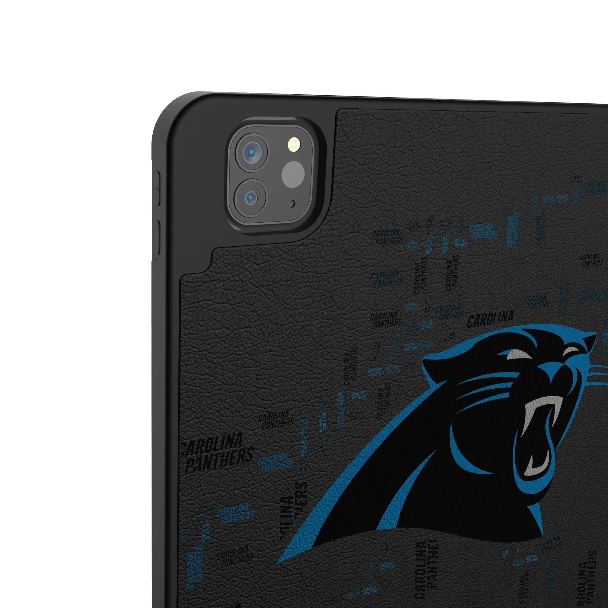 Carolina Panthers Quadtile Tablet Case for Apple iPad - Image 3