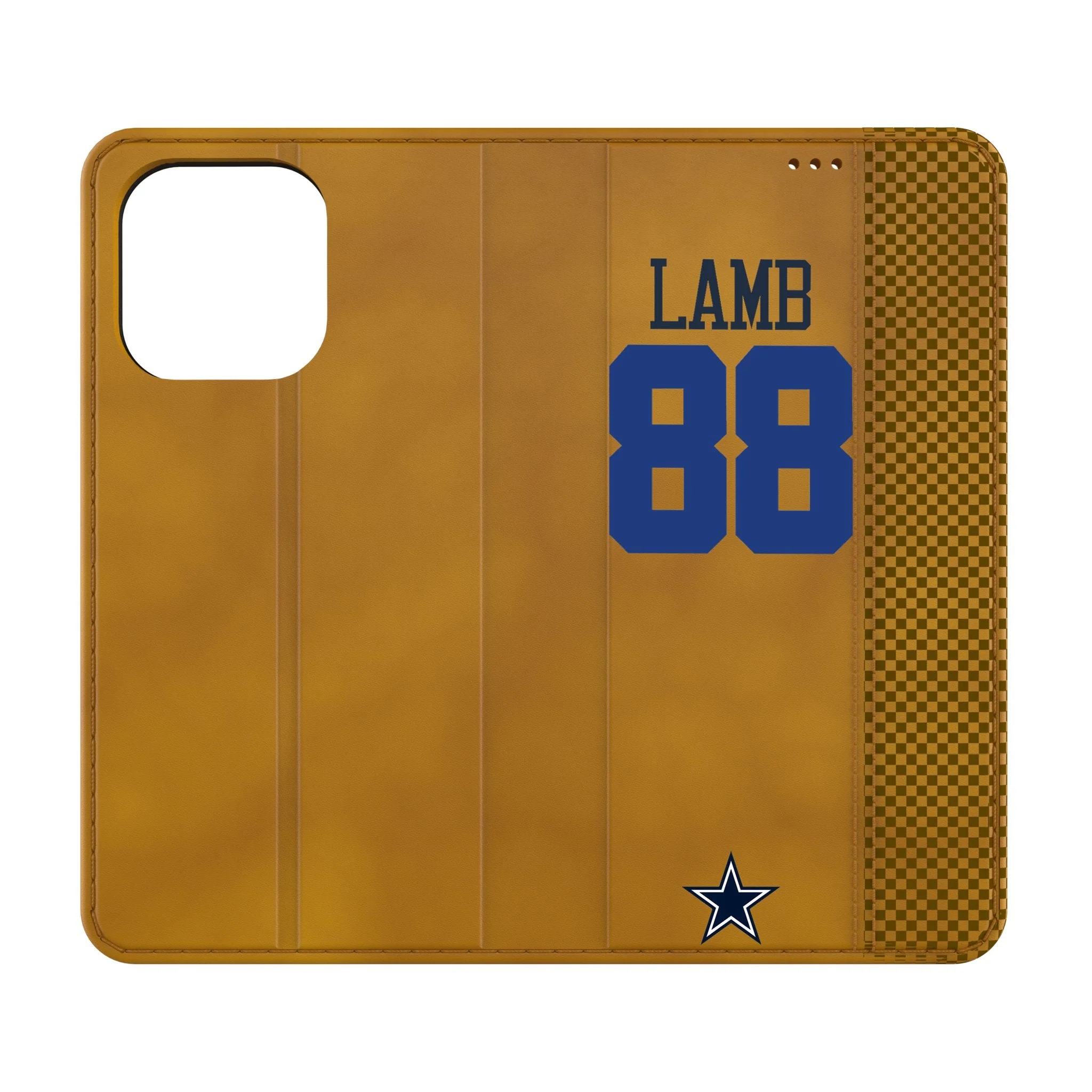 CeeDee Lamb Dallas Cowboys 88 Game Tactic Folio Phone Case for Apple iPhone