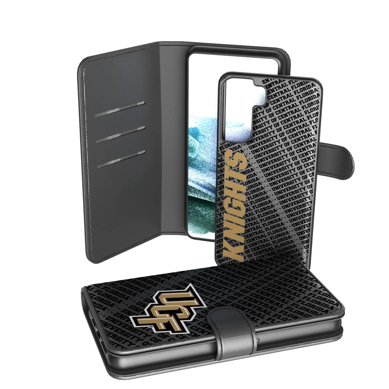 Central Florida Golden Knights Tilt Wallet Case - Image 2