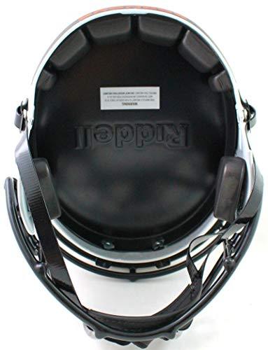 Champ Bailey Autographed Denver Broncos F/S Lunar Speed Helmet- Beckett WOrange - Image 2