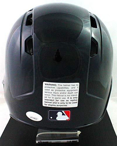 Charlie Sheen Autographed Indians MLB Replica Helmet- JSA Witness Silver - Image 2