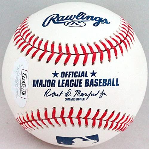 Charlie Sheen Corbin Bernsen Autographed Rawlings OML Baseball w/insc- JSA W - Image 2