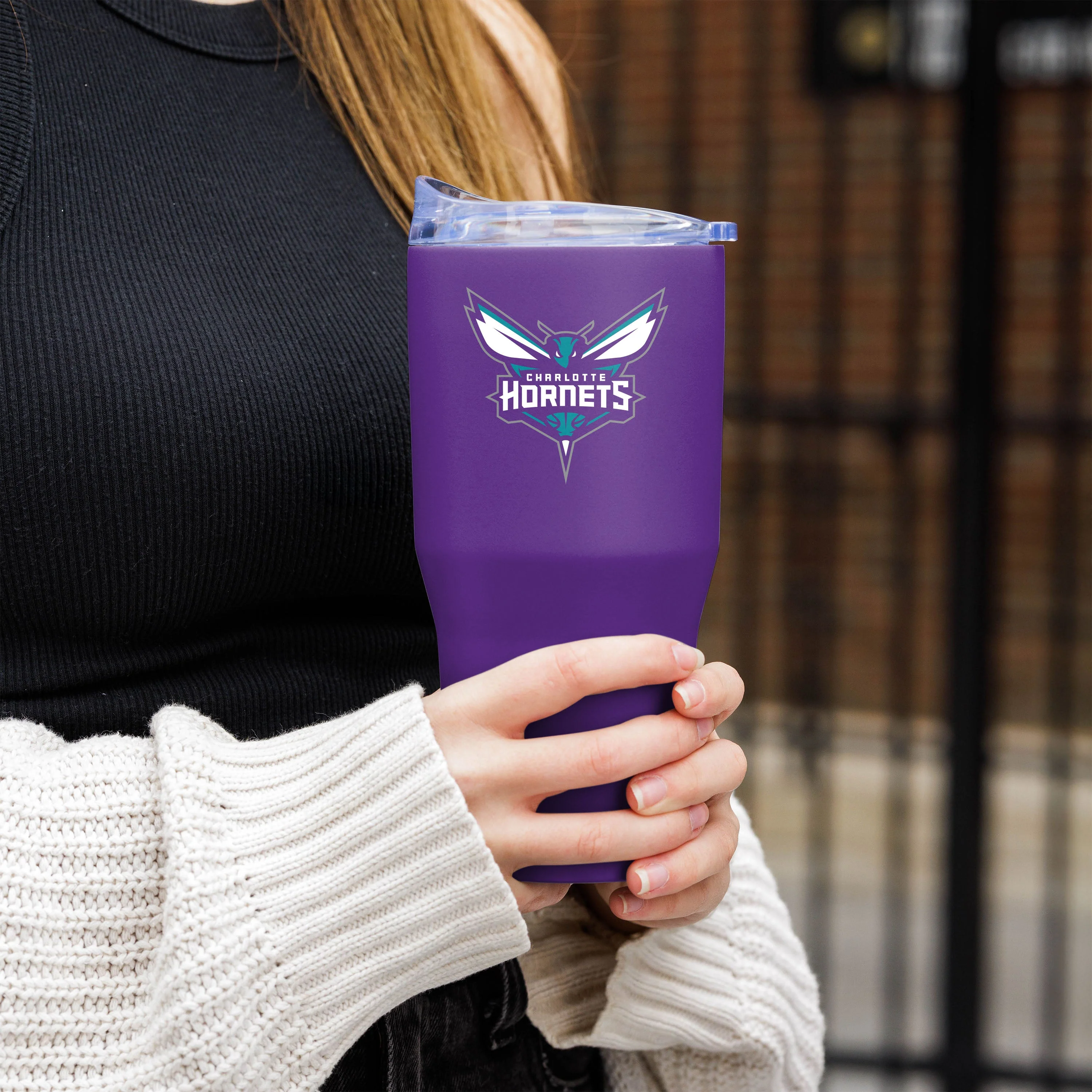Charlotte Hornets 20oz Flipside Powder Coat Tumbler - Image 5