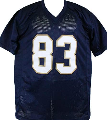Chase Claypool Autographed Navy Blue College Style Jersey-Beckett W Hologram Black - Image 2