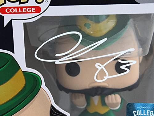 Chase Claypool Autographed Notre Dame Funko Pop Figurine- Beckett W White - Image 5