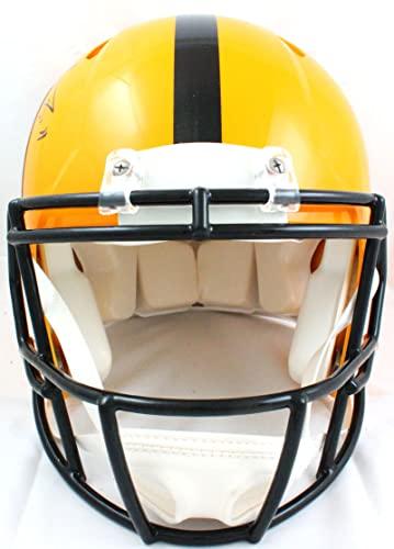 Chase Claypool Autographed Pittsburgh Steelers F/S Speed Authentic Helmet-Beckett W Hologram - Image 4
