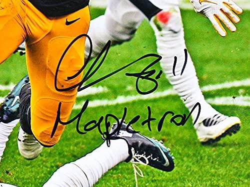 Chase Claypool Autographed Steelers Undefeated 16x20 FP Photo w/Mapletron - Beckett W Black - Image 2
