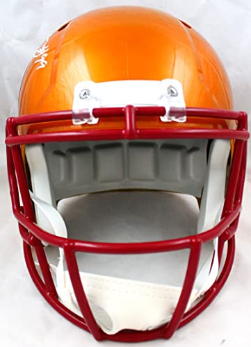 Chase Young Autographed Washington Football Team F/S Flash Speed Helmet-Fanatics White - Image 4
