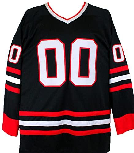 Chevy Chase Autographed Black Hockey Style Jersey - Beckett W Hologram - Image 2