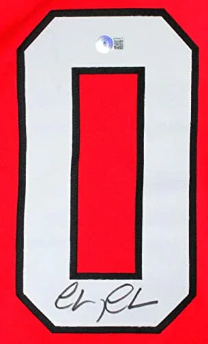 Chevy Chase Autographed Red Hockey Style Jersey - Beckett W Hologram - Image 3