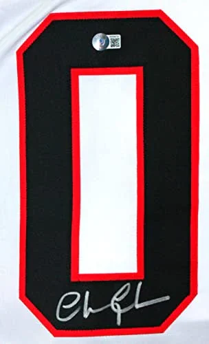 Chevy Chase Autographed White Hockey Style Jersey - Beckett W Hologram - Image 3