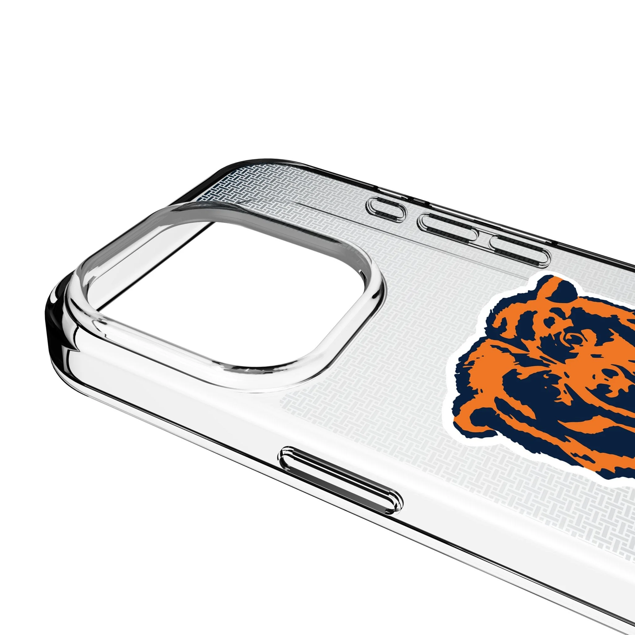 Chicago Bears 1946 Historic Collection Linen Clear Phone Case for Apple iPhone - Image 3