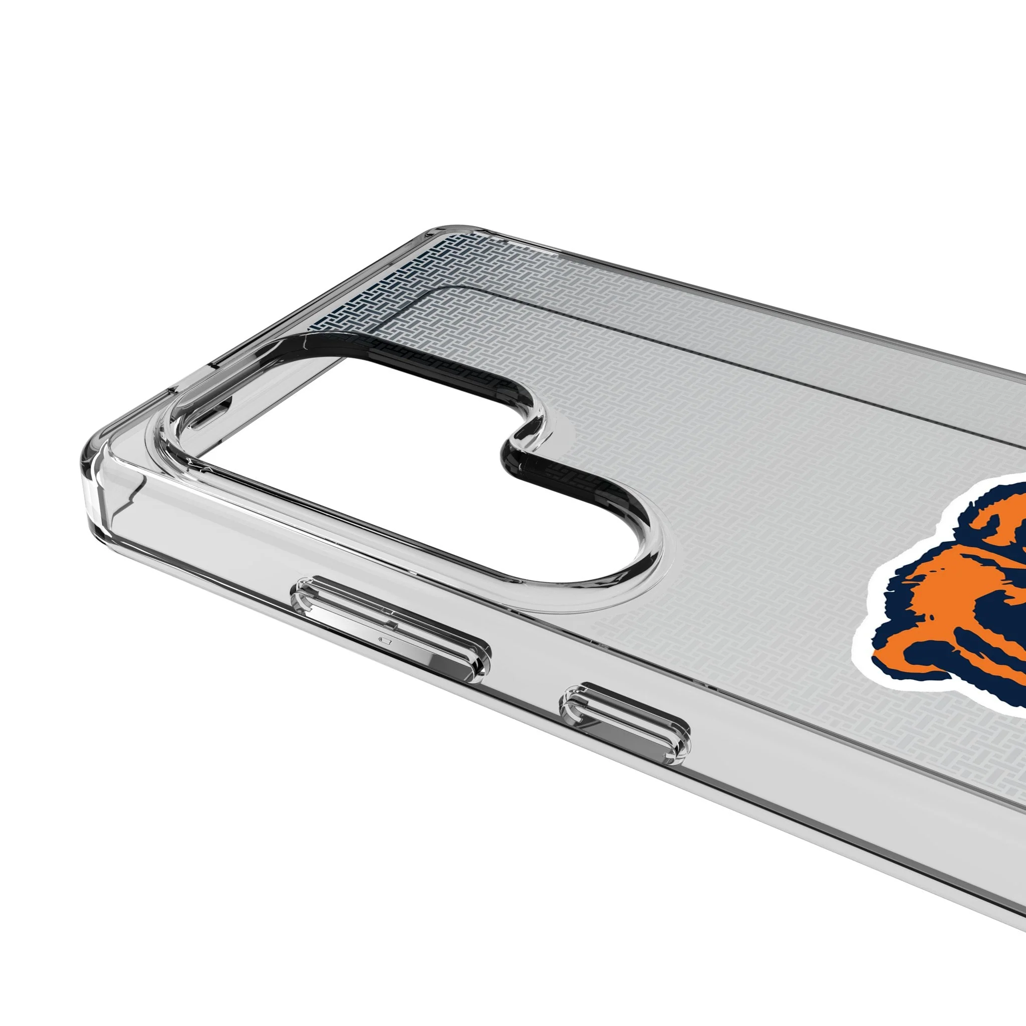 Chicago Bears 1946 Historic Collection Linen Clear Phone Case for Samsung Galaxy - Image 3