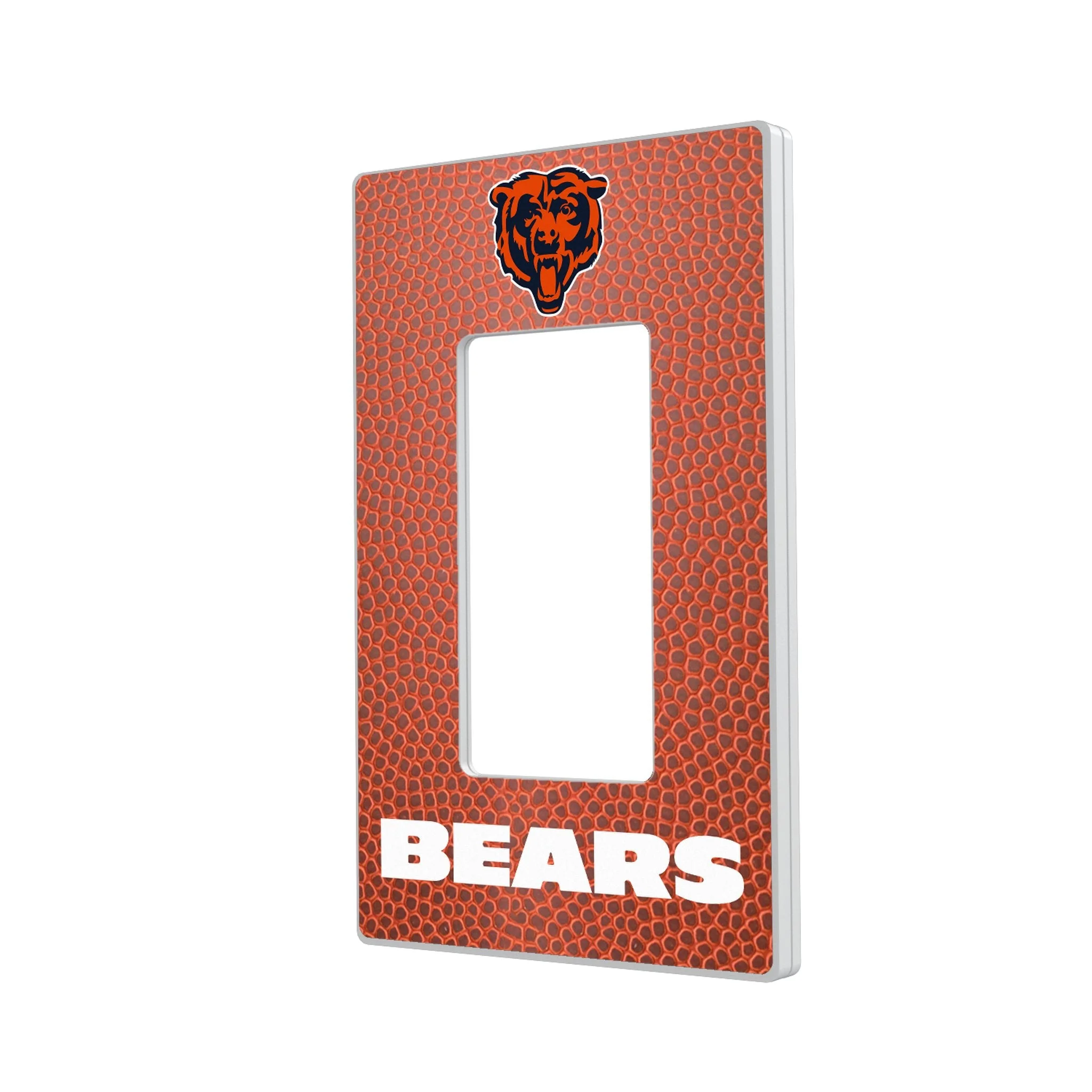 Chicago Bears Football Hidden-Screw Light Switch Plate - Image 2