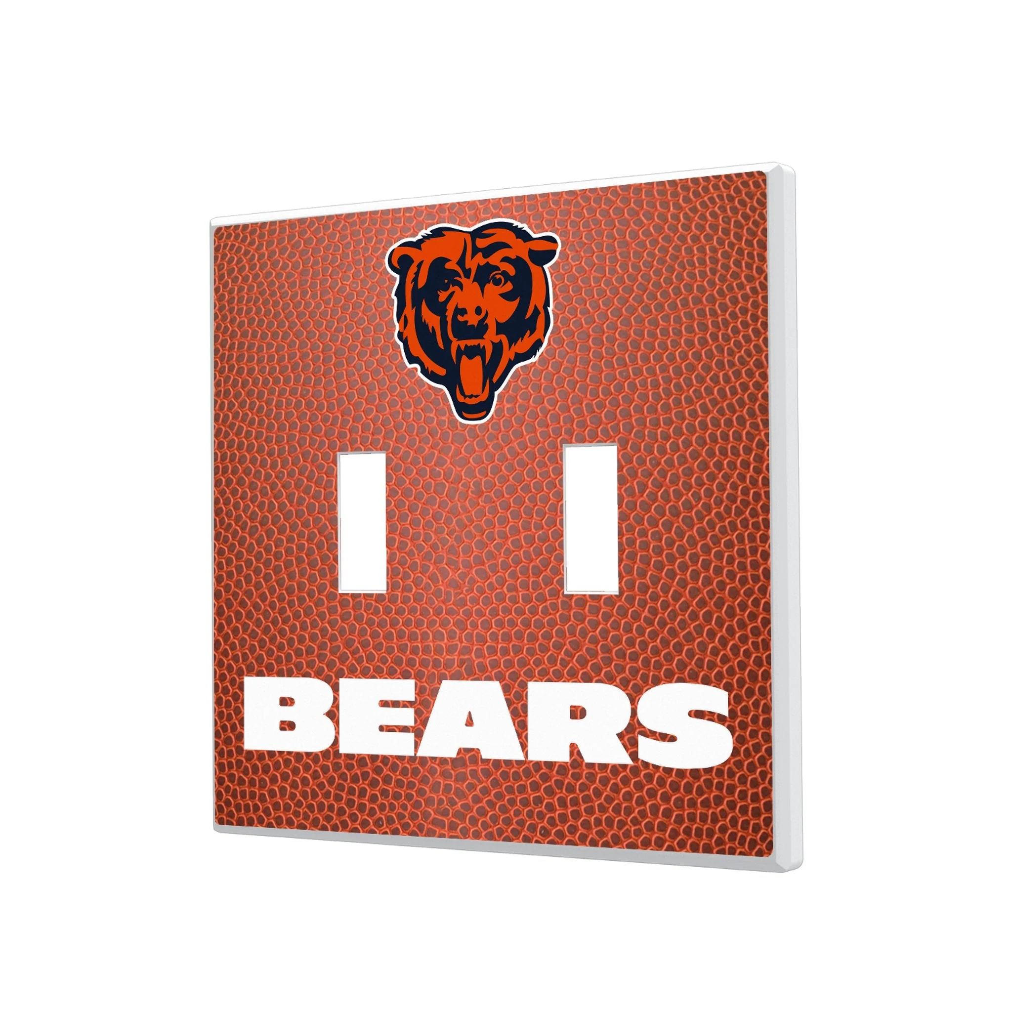 Chicago Bears Football Hidden-Screw Light Switch Plate - Image 3