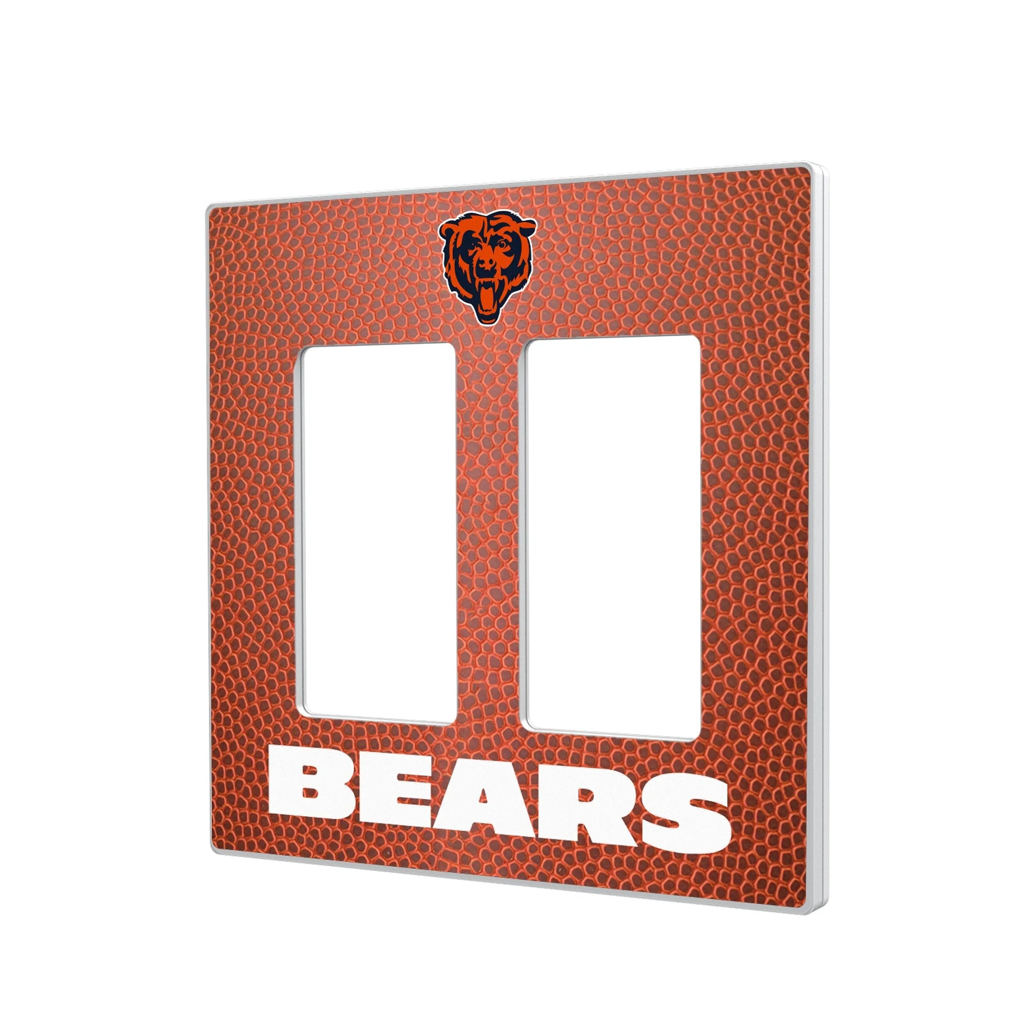 Chicago Bears Football Hidden-Screw Light Switch Plate - Image 4