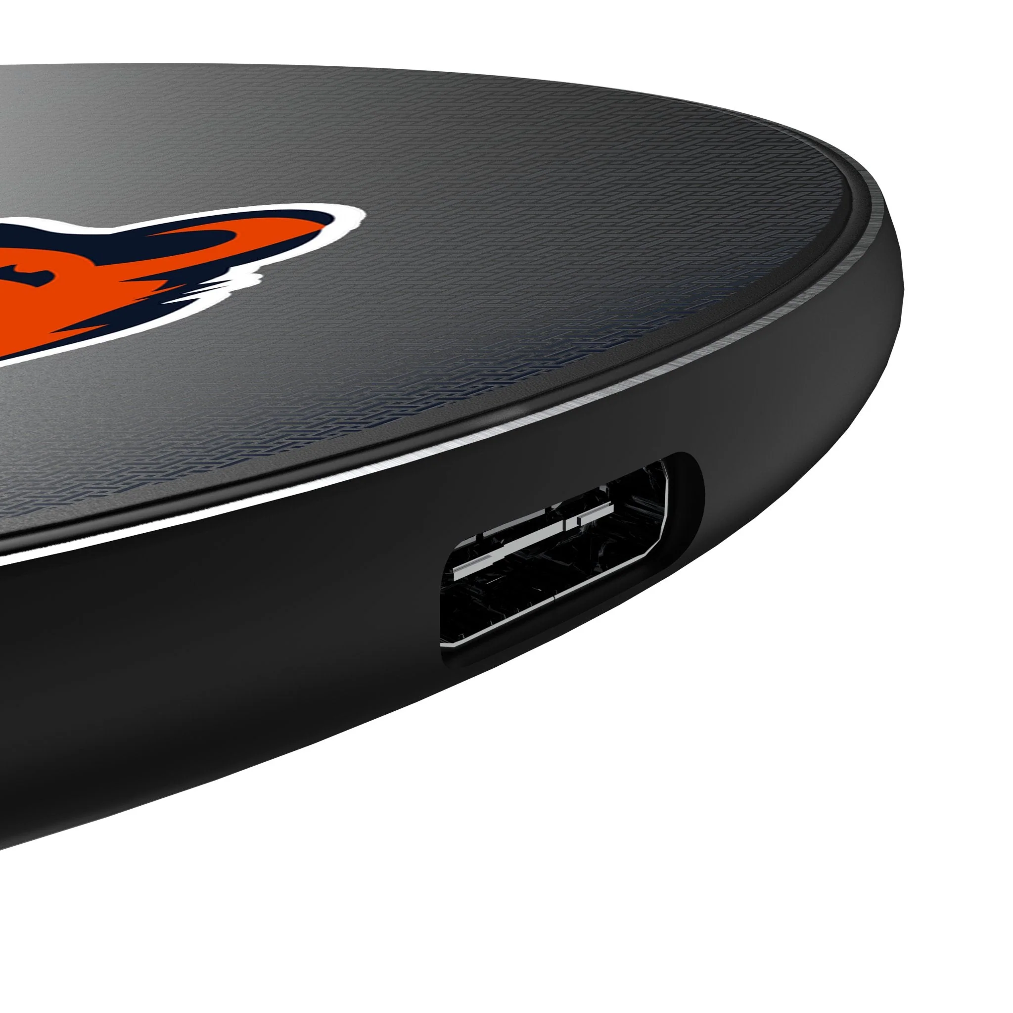Chicago Bears Linen 15-Watt Wireless Charger - Image 3