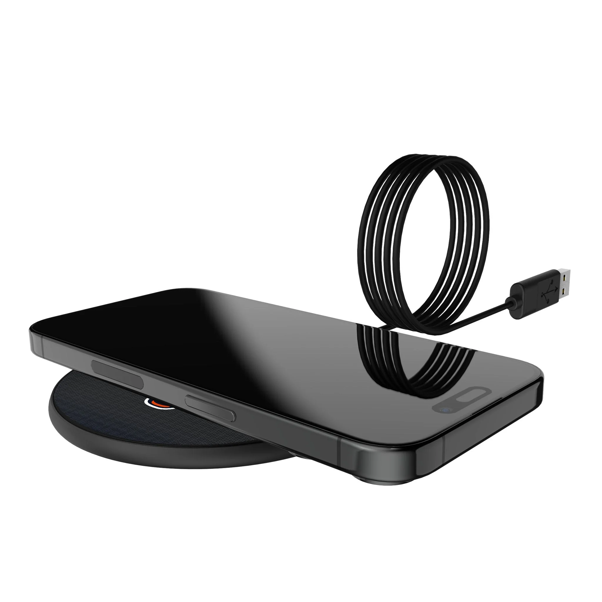 Chicago Bears Linen 15-Watt Wireless Charger - Image 5