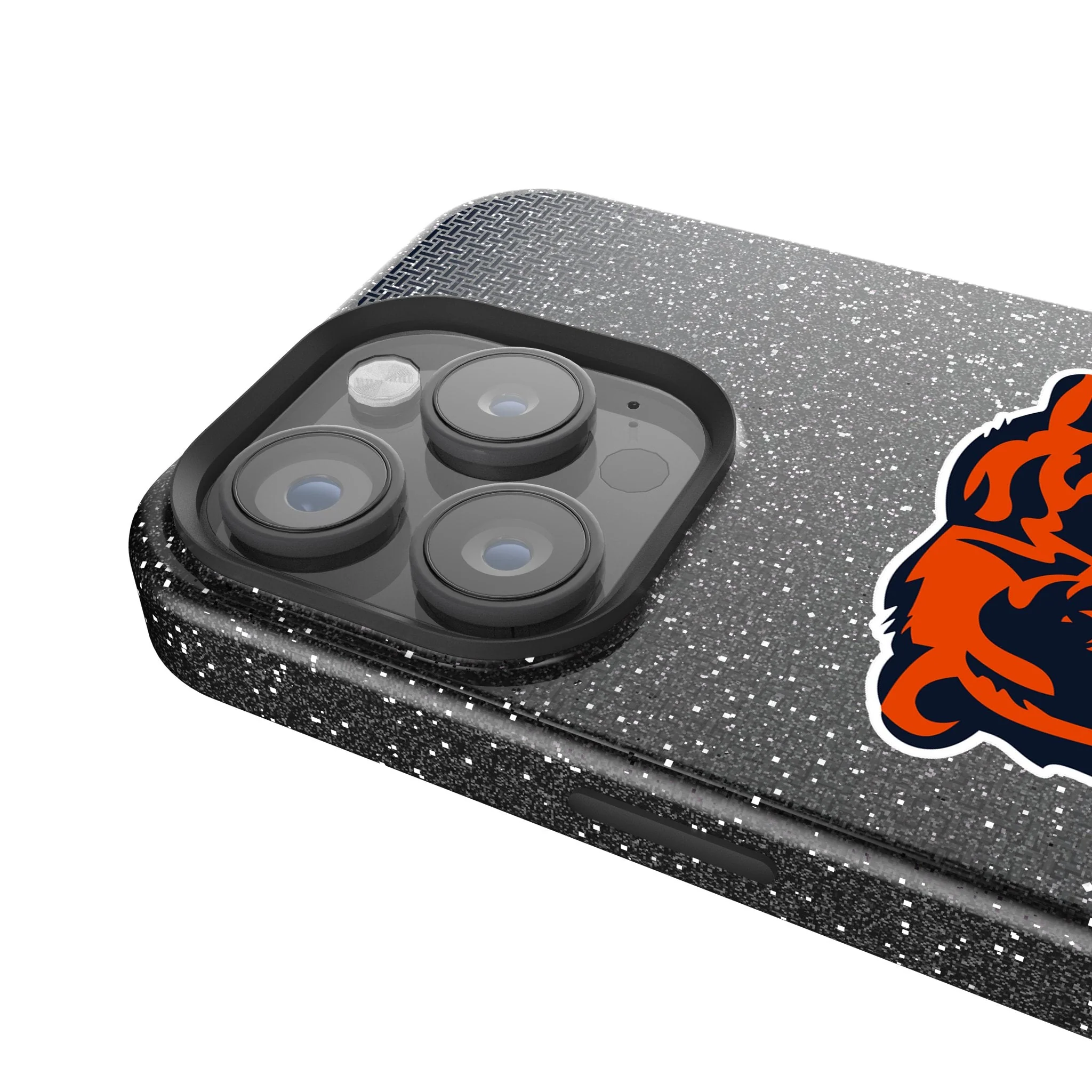 Chicago Bears Linen Bling Phone Case for Apple iPhone - Image 4