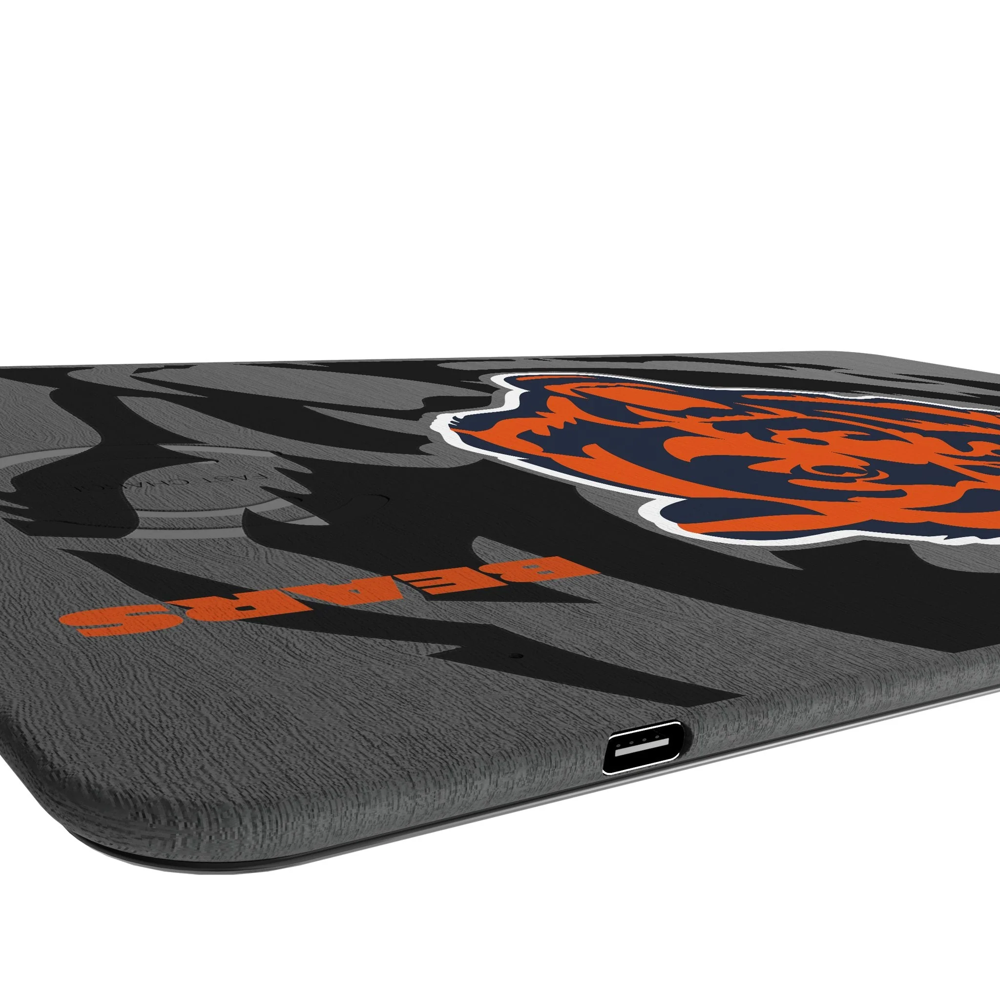 Chicago Bears Monocolor Tilt 15-Watt Wireless Charger and Mouse Pad - Image 3