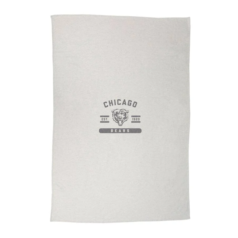 Chicago Bears Oatmeal Sweatshirt Blanket