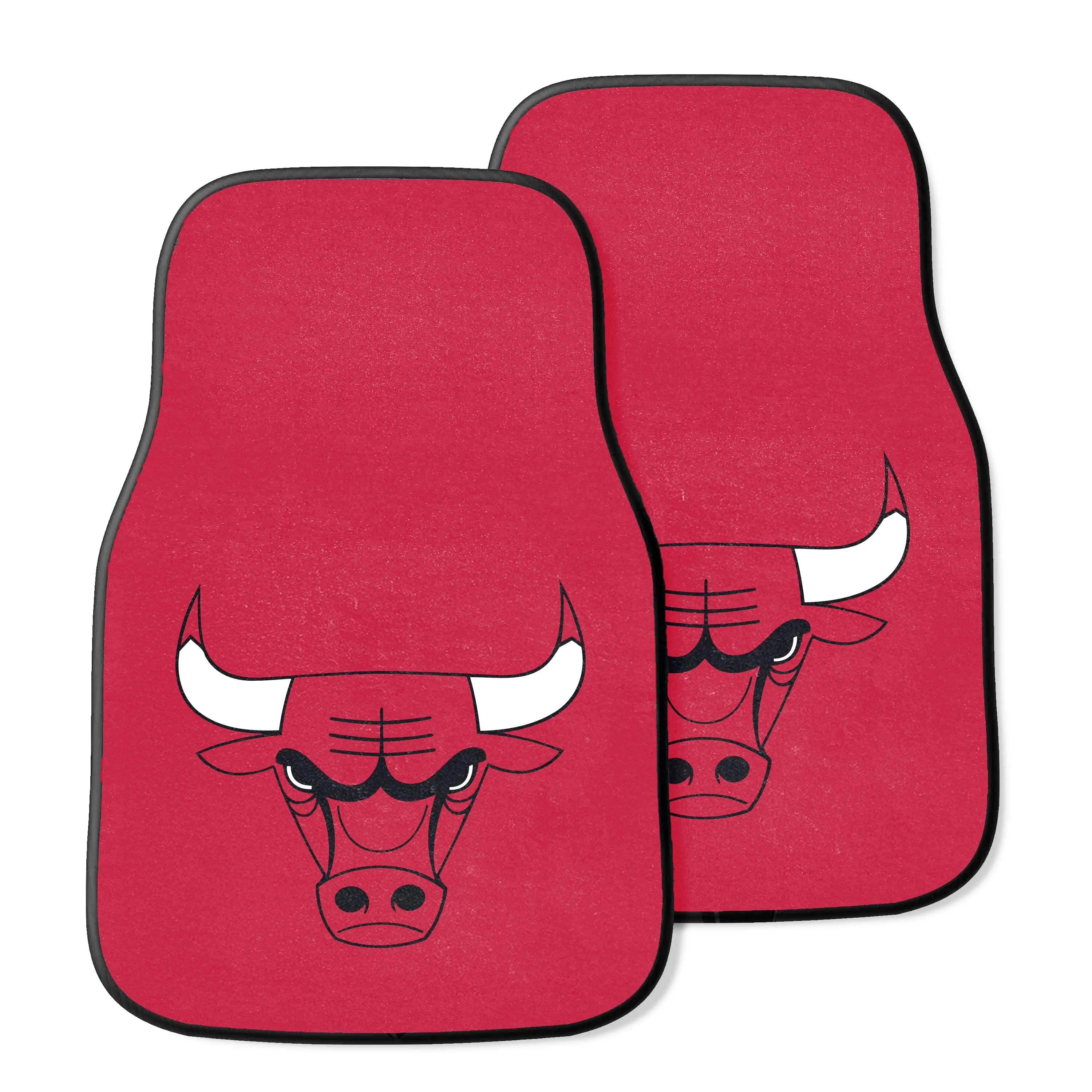 Chicago Bulls 2-pc Carpet Car Mat Set