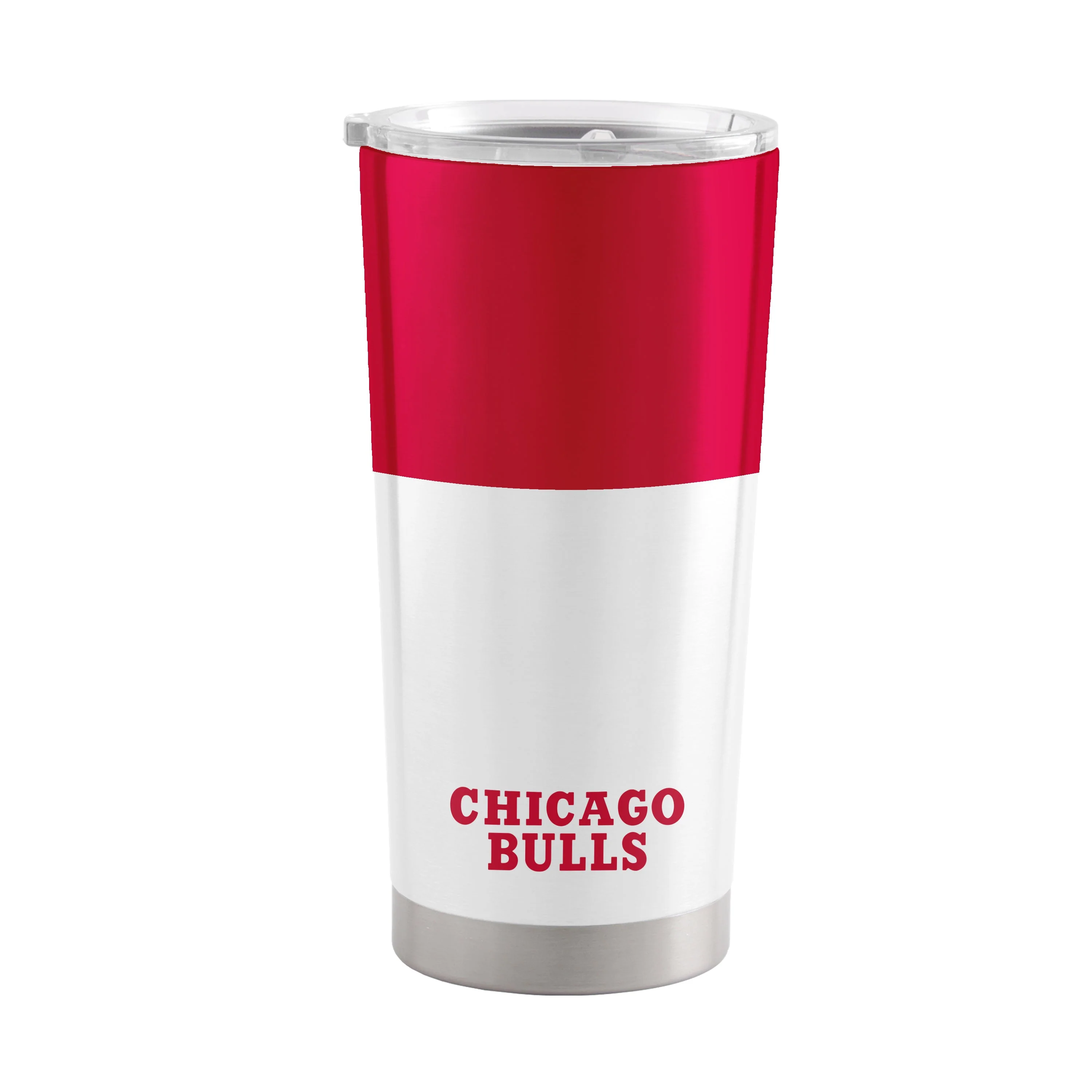 Chicago Bulls 20oz Colorblock Stainless Steel Tumbler - Image 2