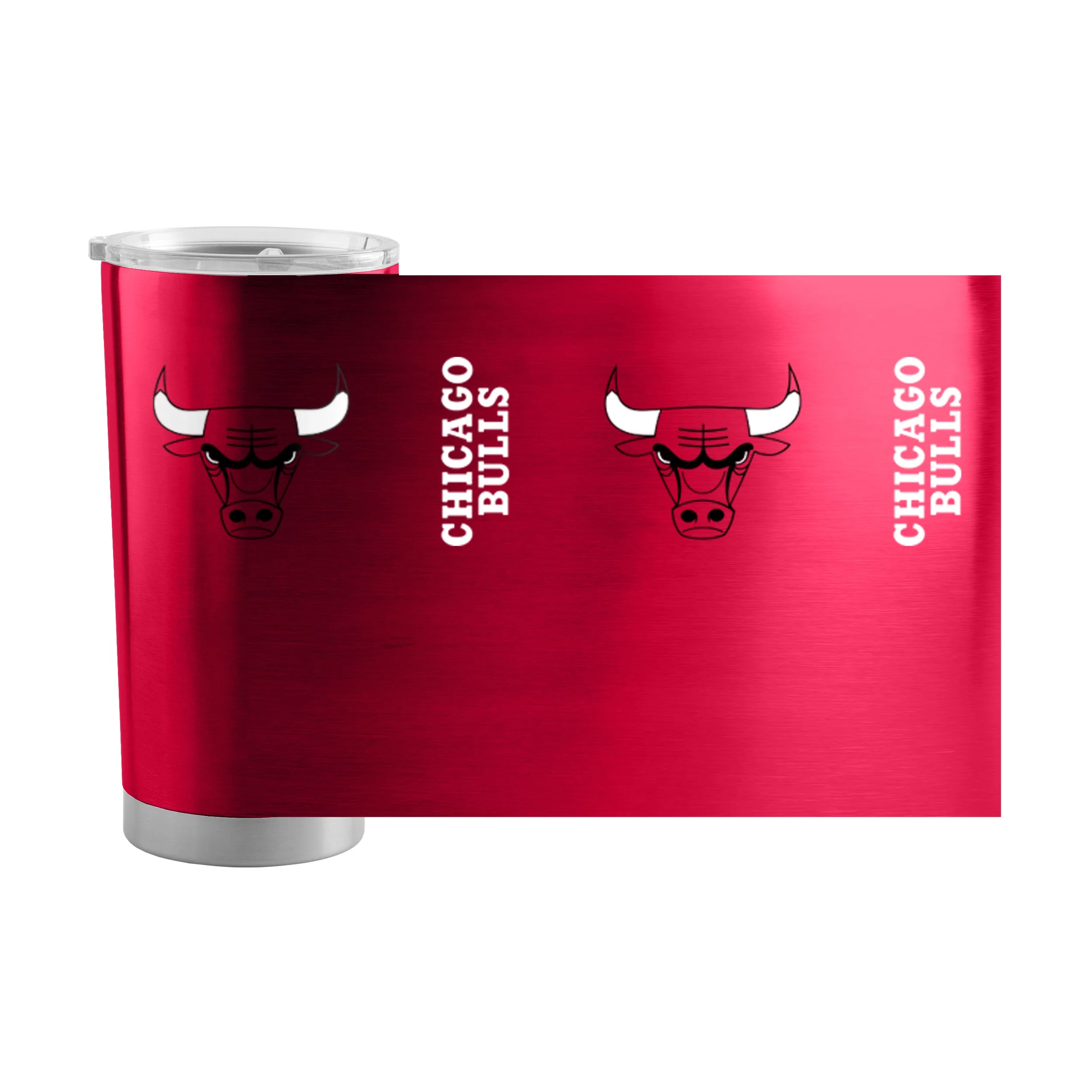 Chicago Bulls 20oz Gameday Stainless Steel Tumbler - Image 2