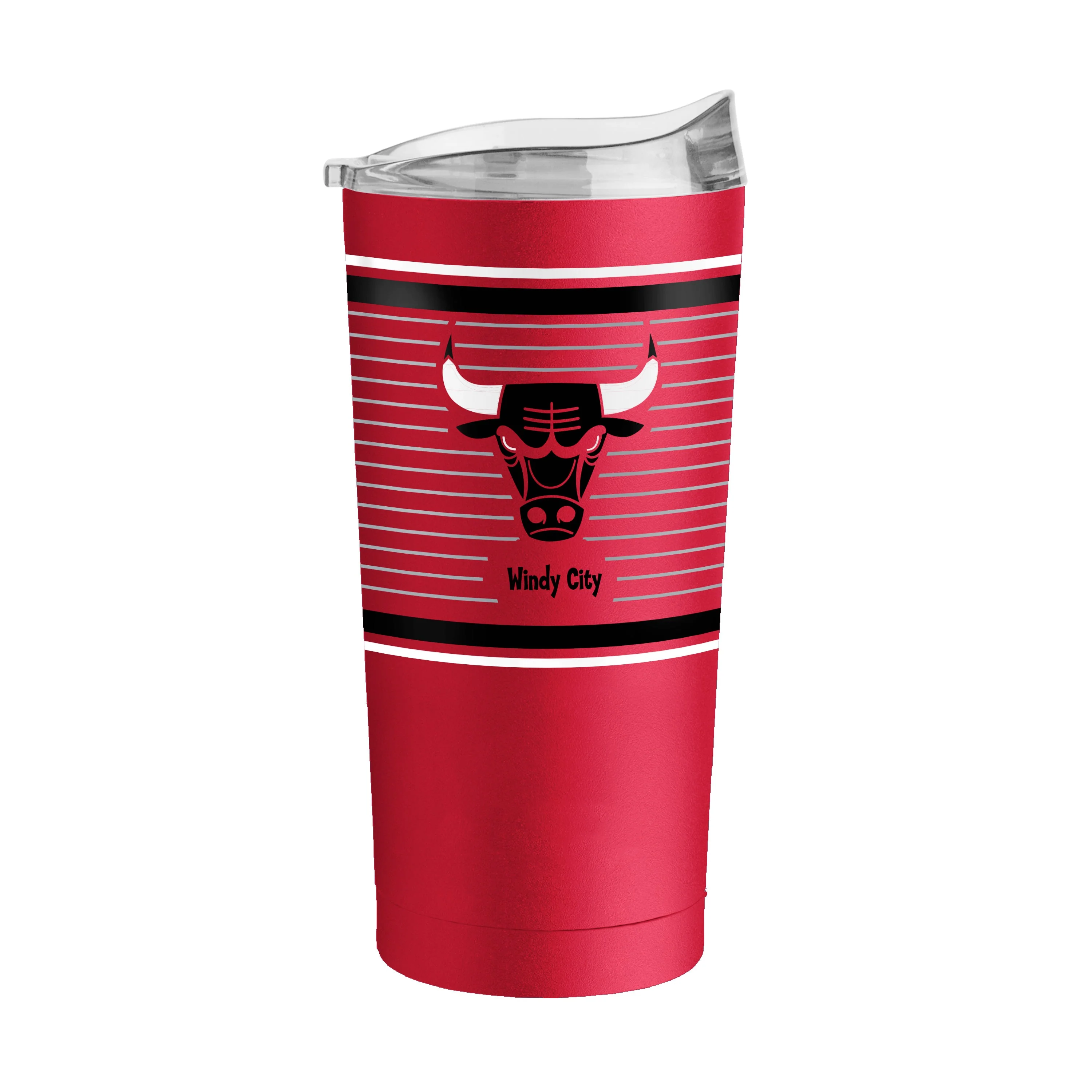 Chicago Bulls 20oz Retro Stripe Powder Coat Tumbler - Image 2