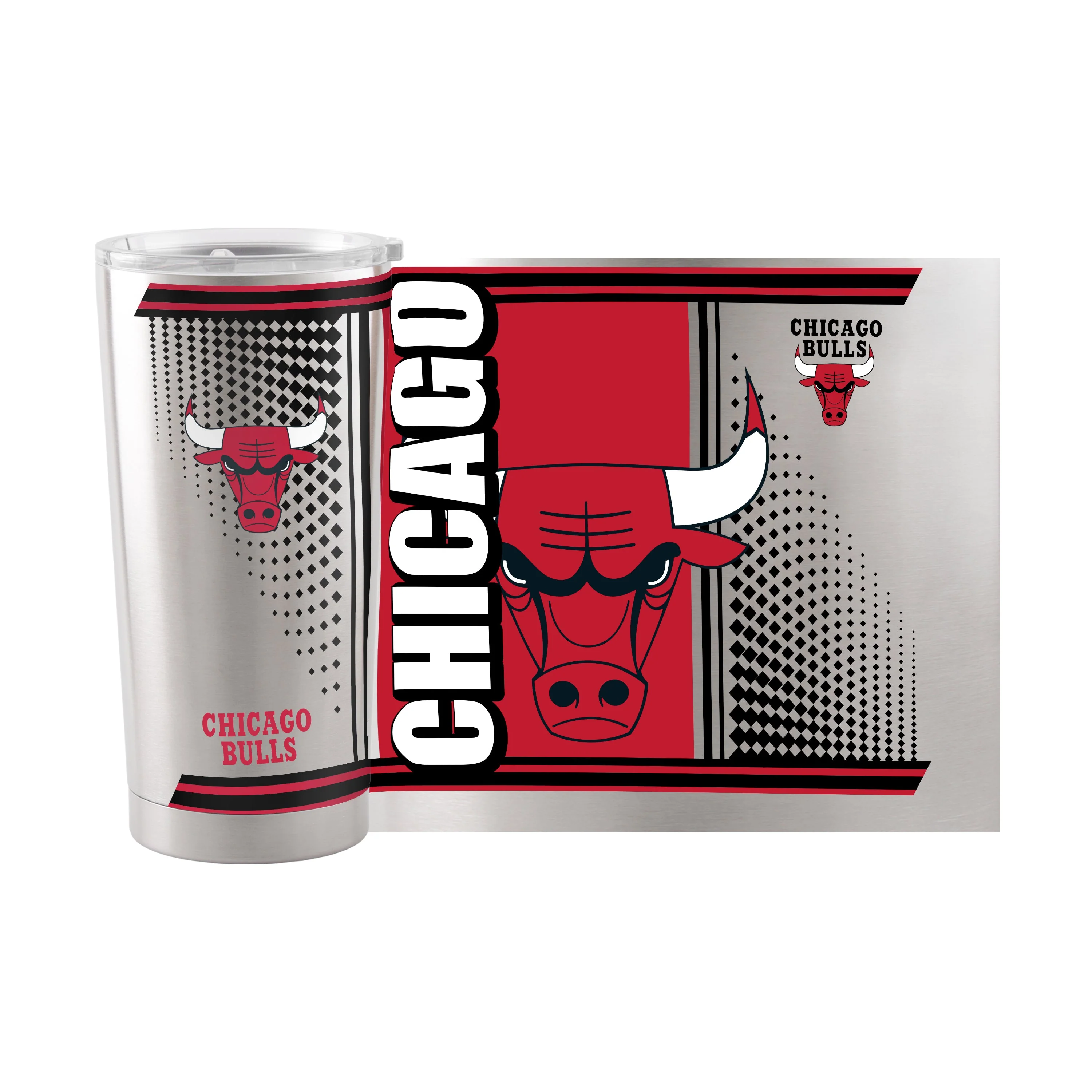 Chicago Bulls Hero 20oz Stainless Tumbler - Image 2