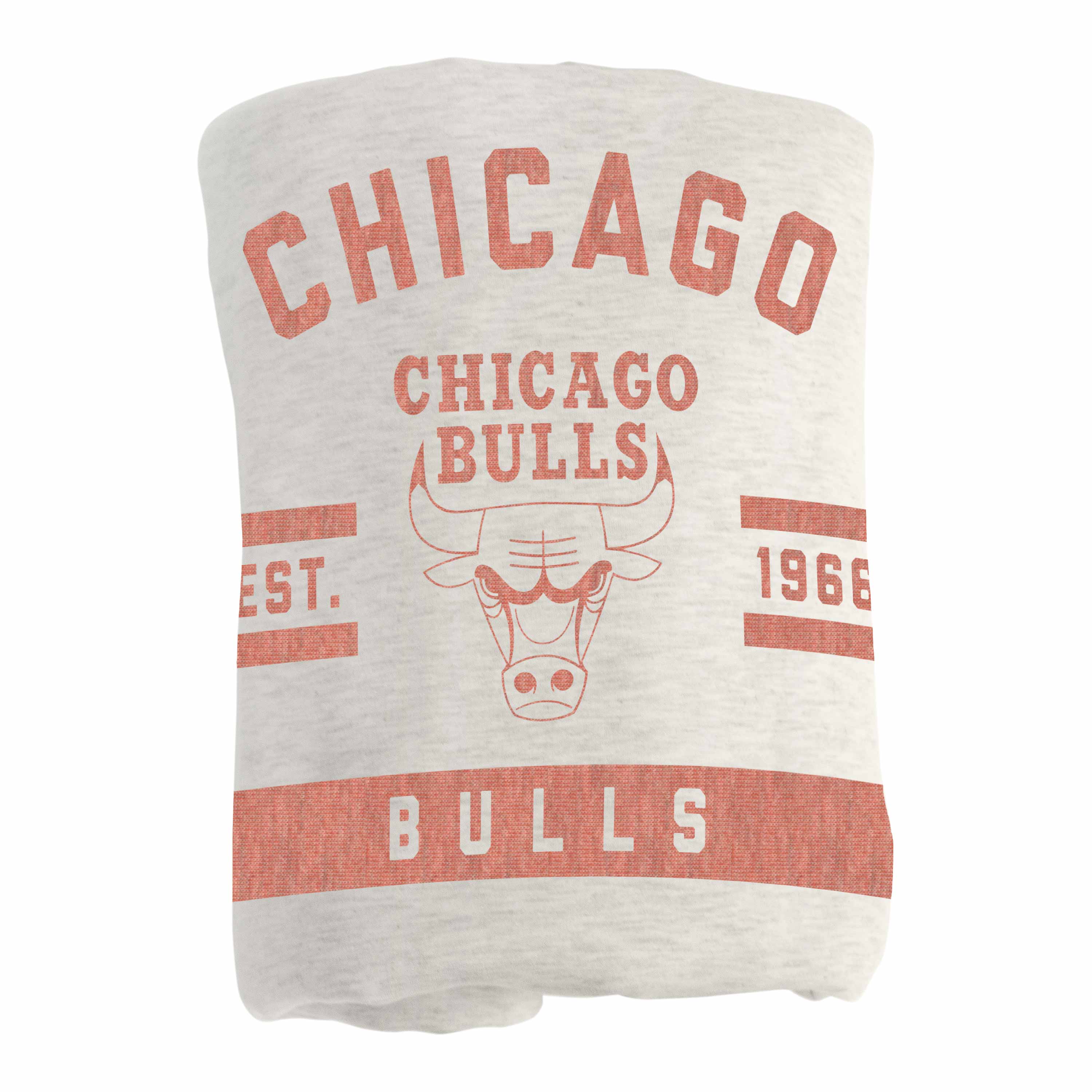 Chicago Bulls Oatmeal Sweatshirt Blanket - Image 3