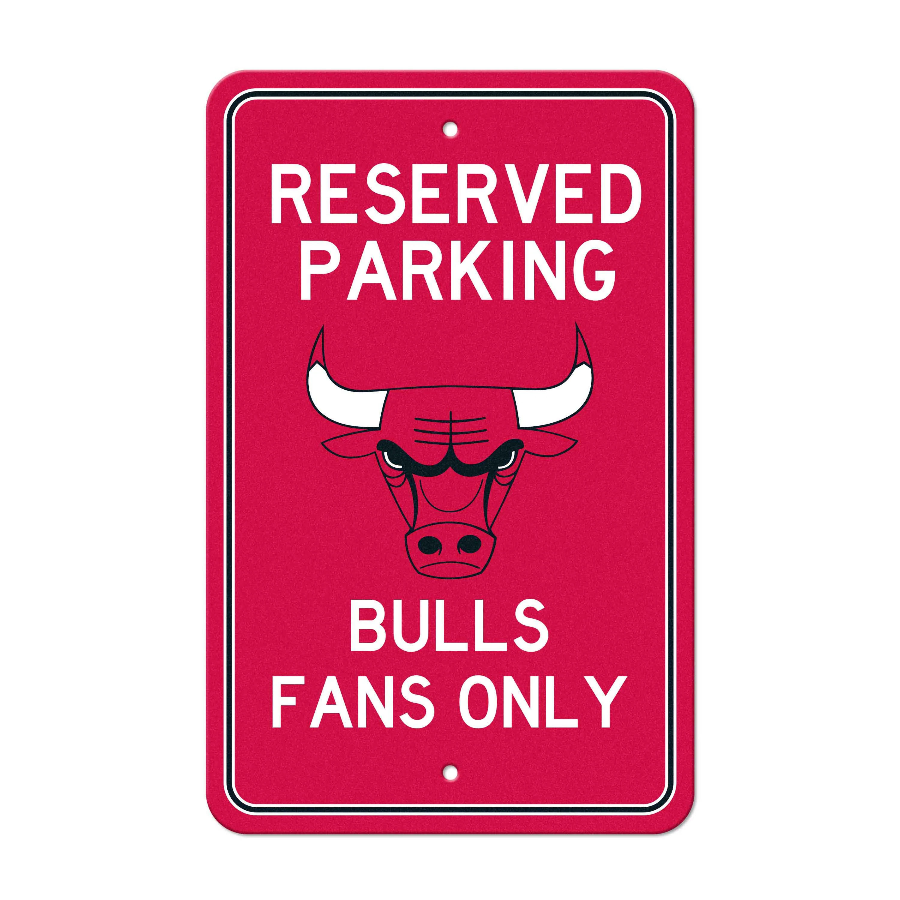 Chicago Bulls Parking Sign