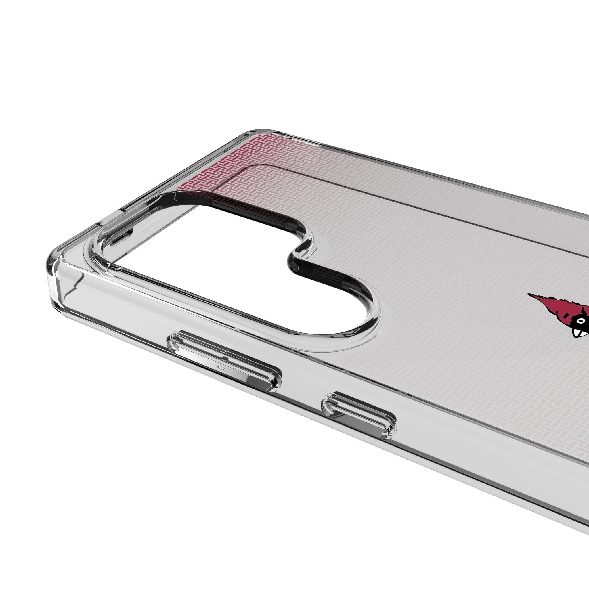 Chicago Cardinals 1947-1959 Historic Collection Linen Clear Phone Case for Samsung Galaxy - Image 3