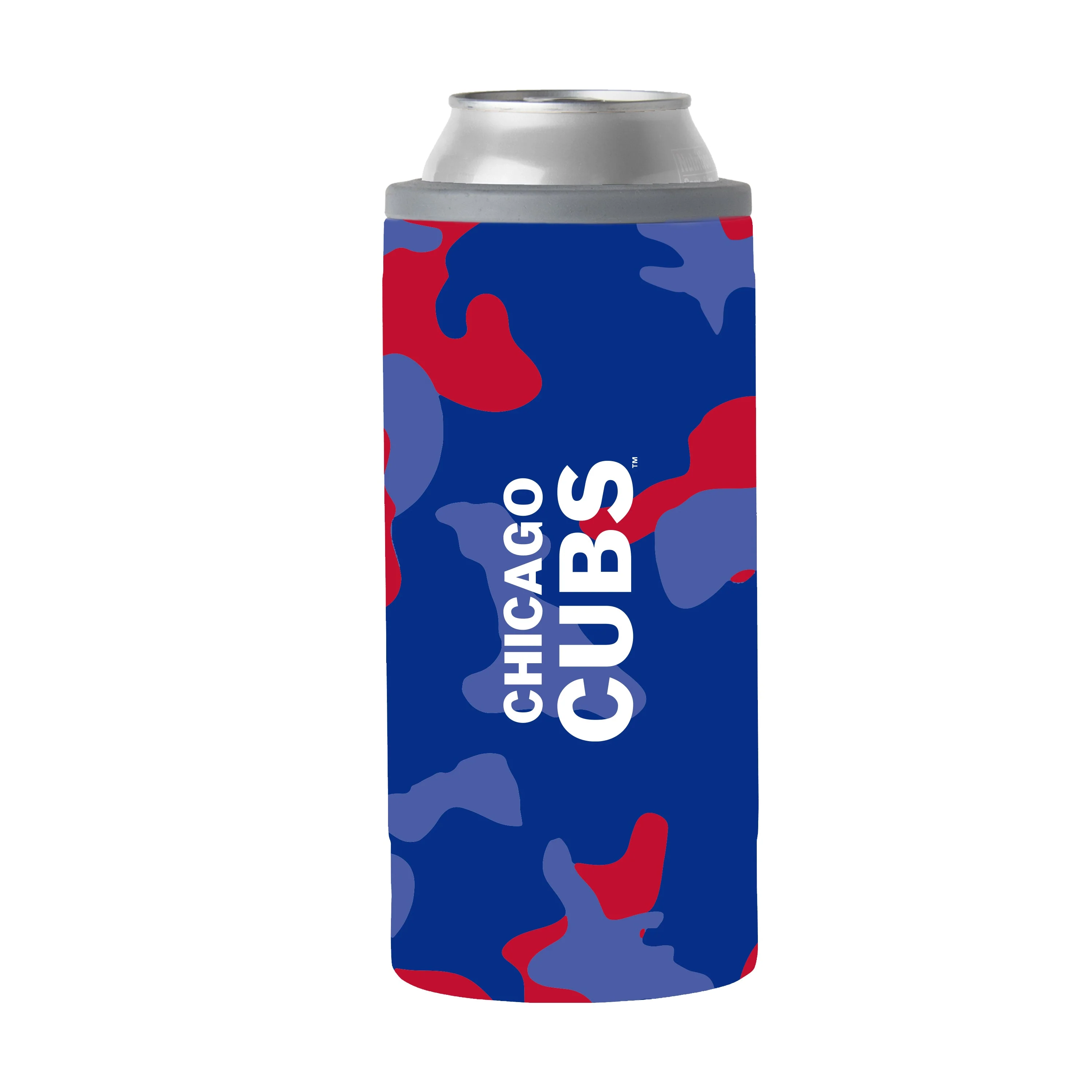 Chicago Cubs 12oz Camo Slim Can Coolie - Image 2
