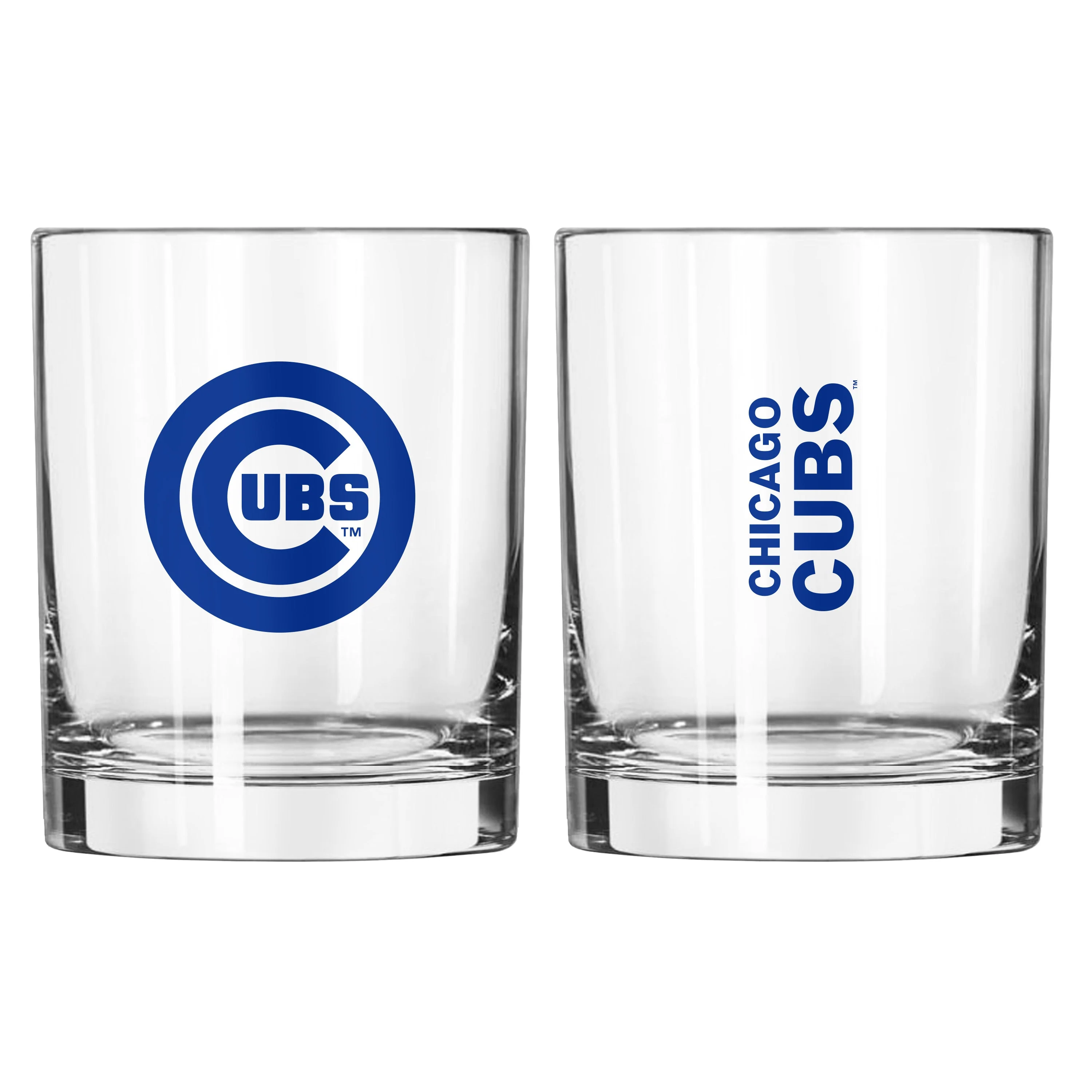 Chicago Cubs 14oz Gameday Rocks Glass