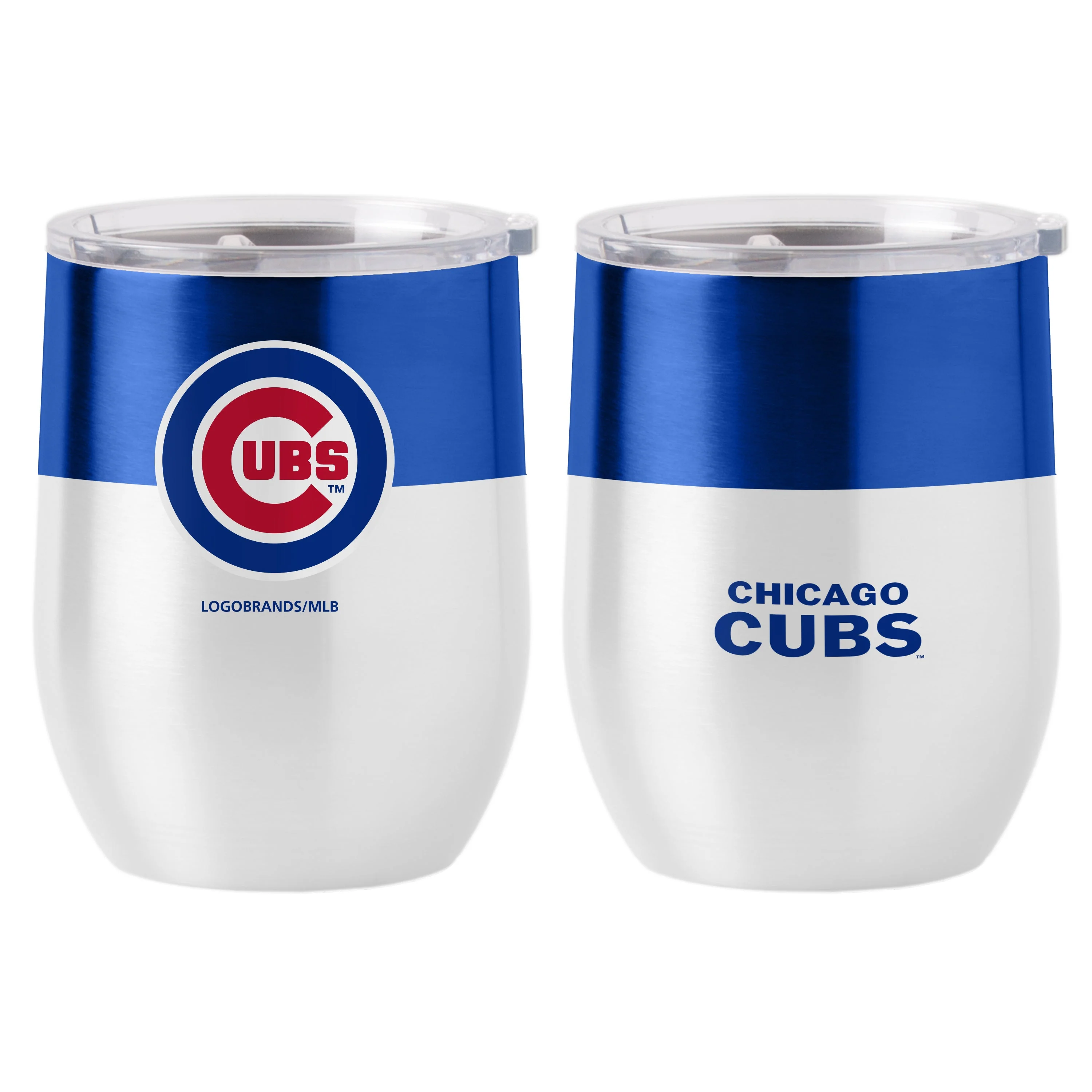 Chicago Cubs 16oz Colorblock Stainless Curved Beverage