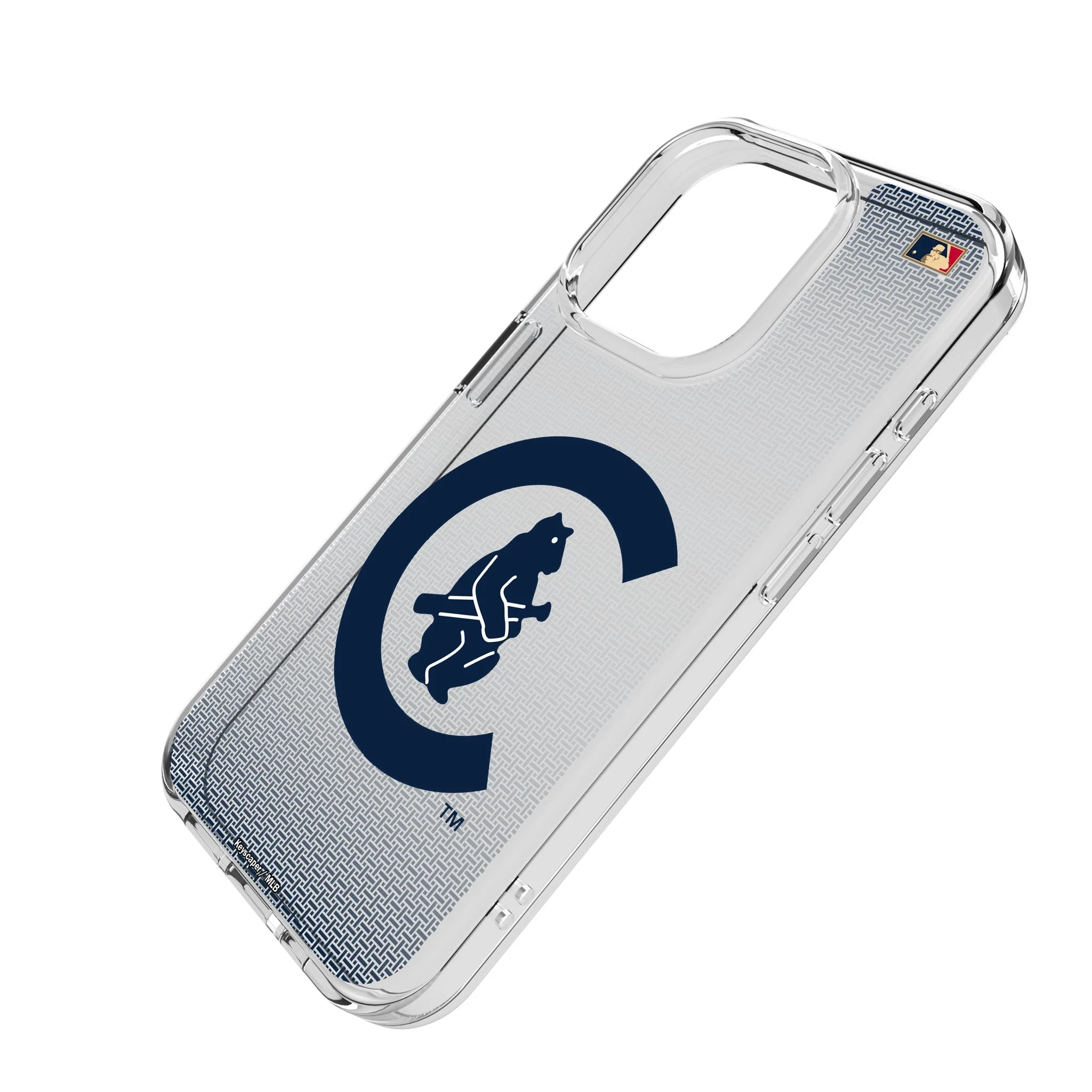 Chicago Cubs 1911-1912 - Cooperstown Collection Linen Clear Phone Case for Apple iPhone - Image 2