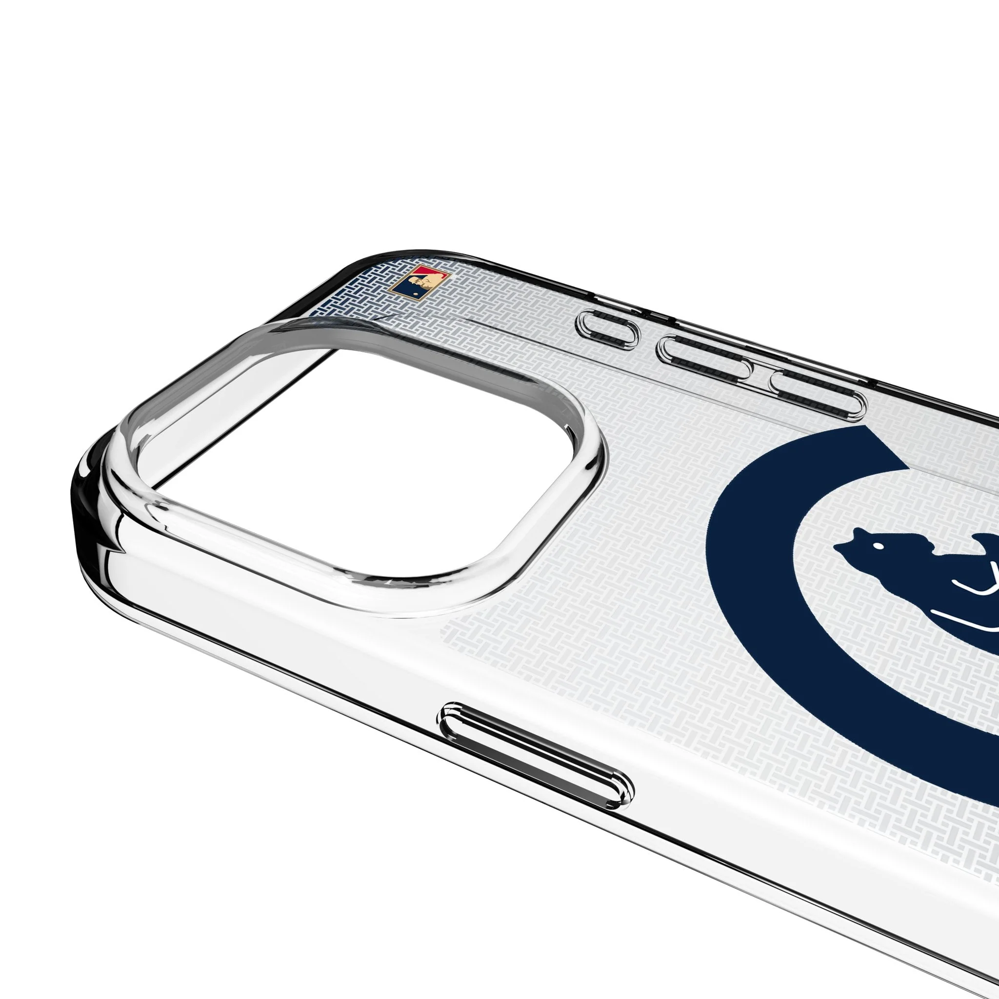 Chicago Cubs 1911-1912 - Cooperstown Collection Linen Clear Phone Case for Apple iPhone - Image 3