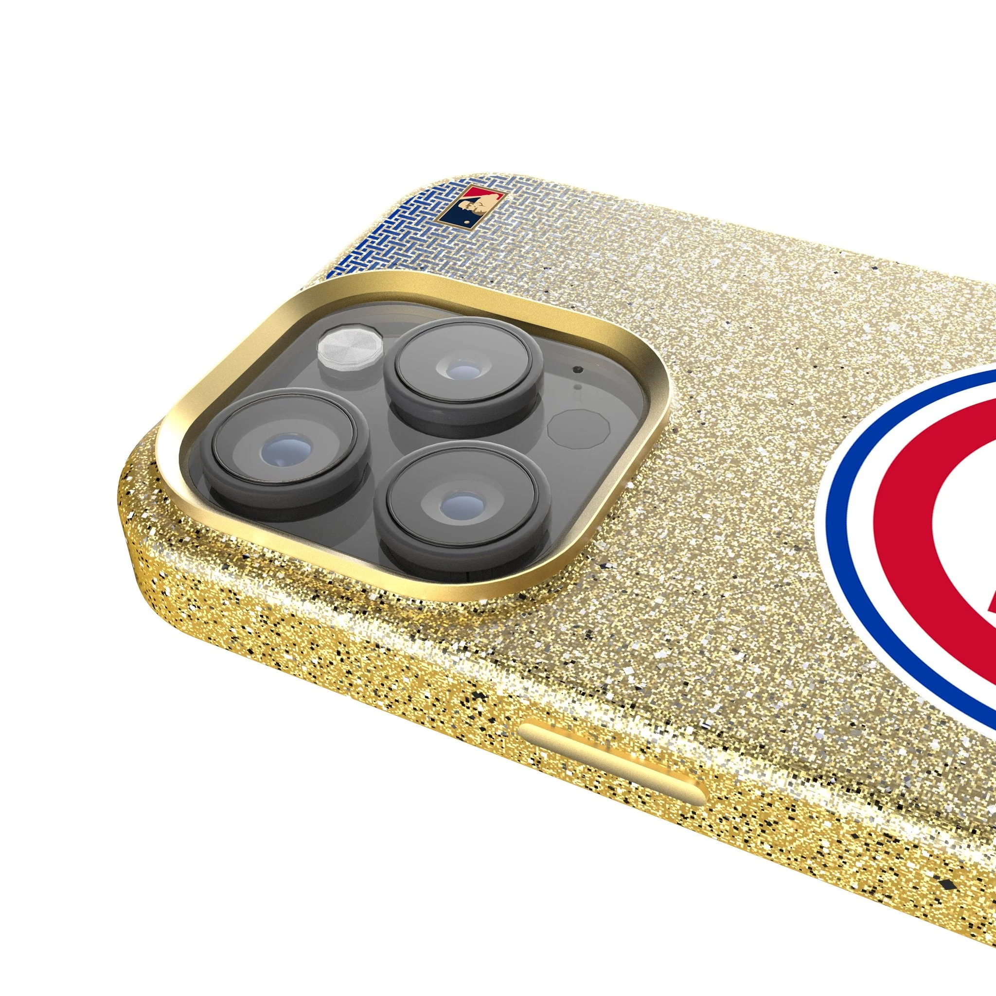 Chicago Cubs 1948-1956 - Cooperstown Collection Linen Bling Phone Case for Apple iPhone - Image 4