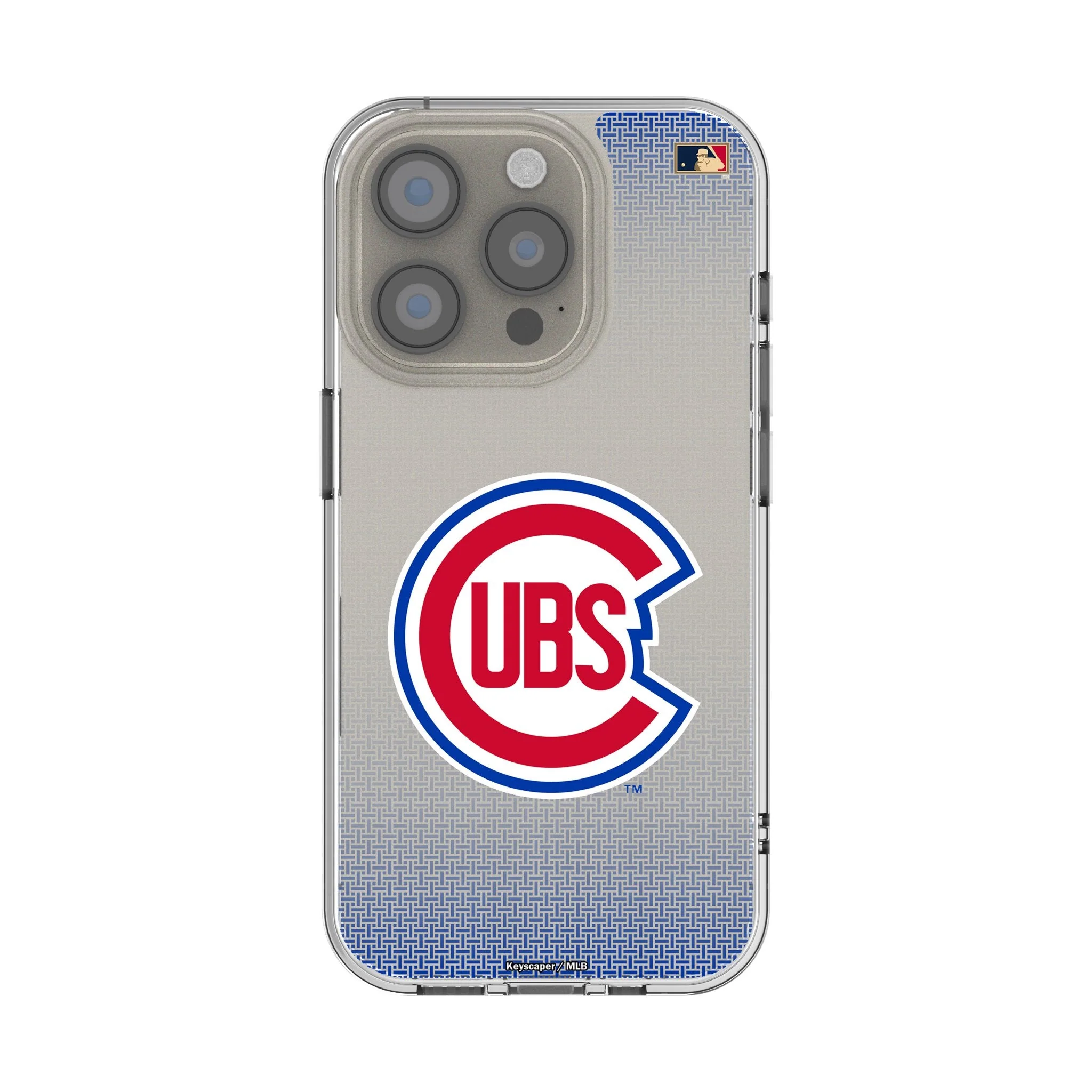 Chicago Cubs 1948-1956 - Cooperstown Collection Linen Clear Phone Case for Apple iPhone