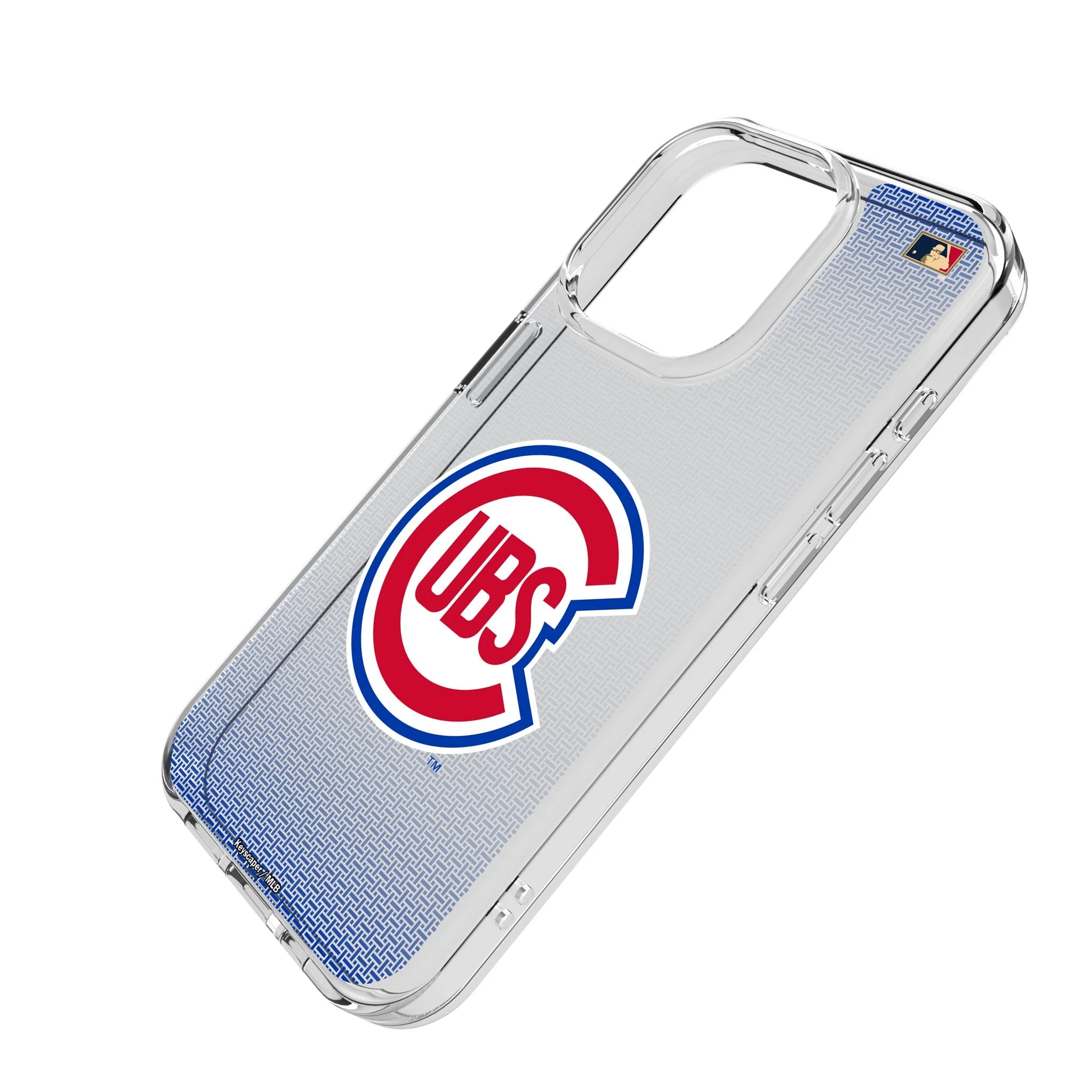 Chicago Cubs 1948-1956 - Cooperstown Collection Linen Clear Phone Case for Apple iPhone - Image 2