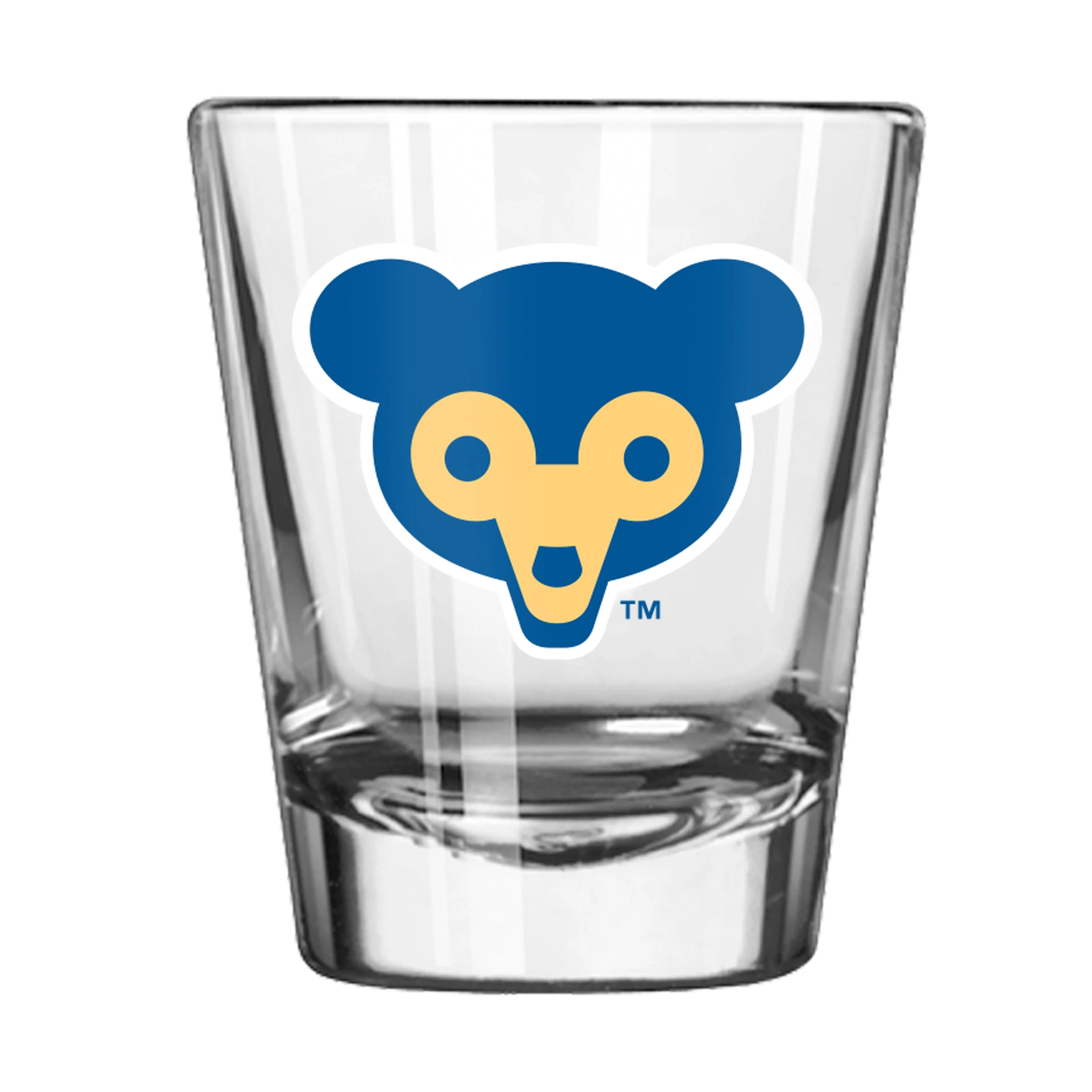 Chicago Cubs 1969 Cub Face 2oz Shot Glass - Image 2